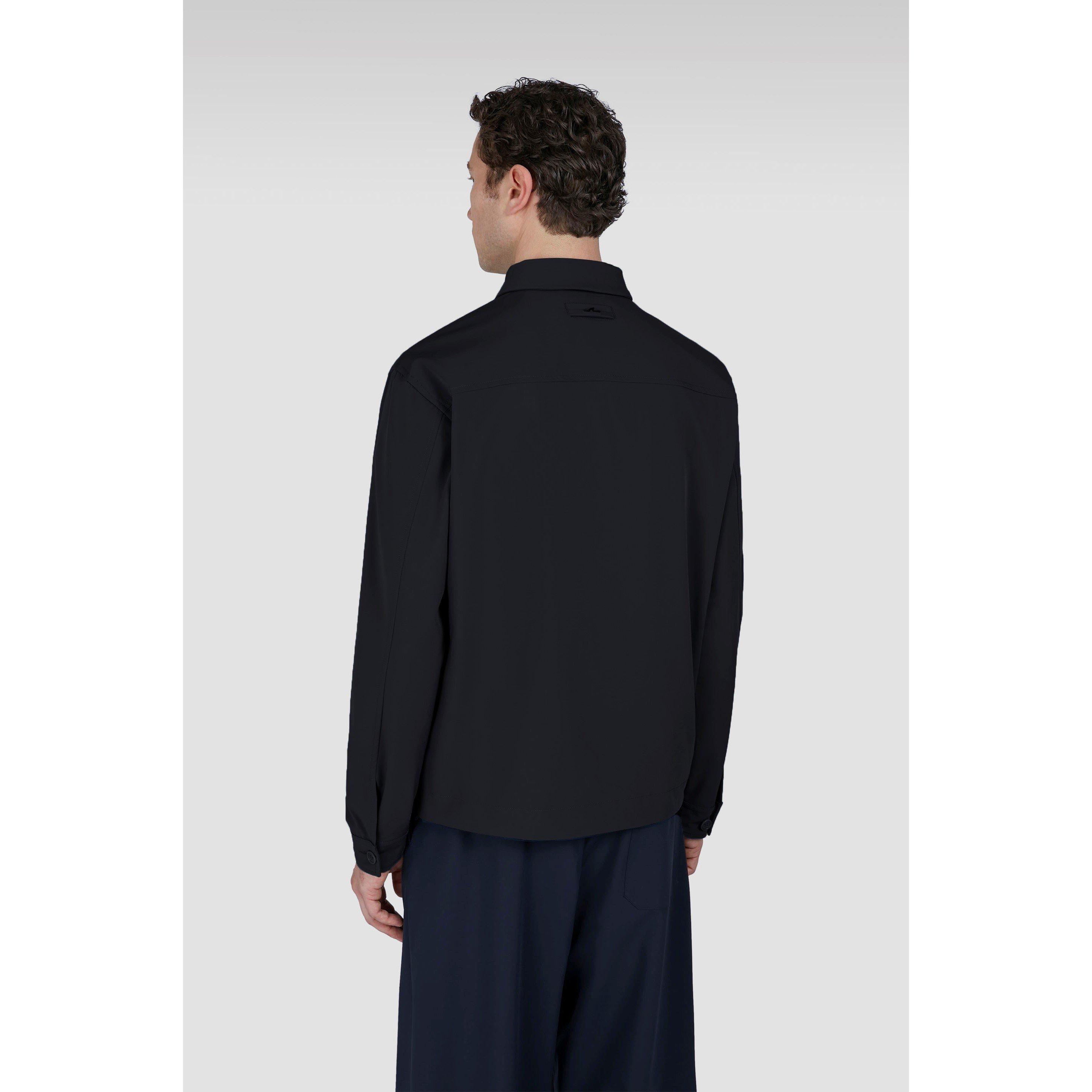 Preto - Paul And Shark - Men's Dynamic Stretch Long Sleeve Overshirt - 3