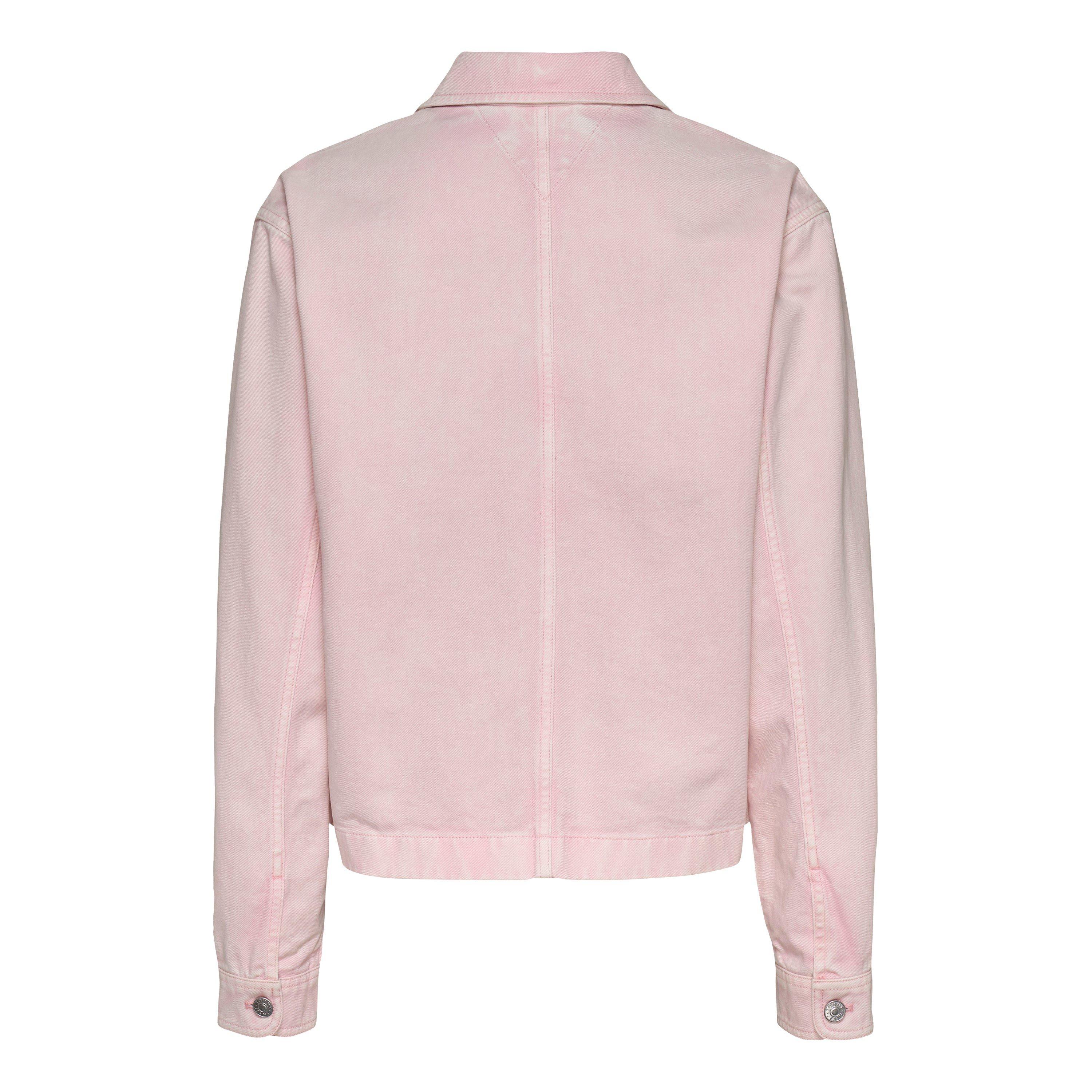 Precious Pink - Tommy Jeans - Women's Essential Cotton Barn Jacket - 2