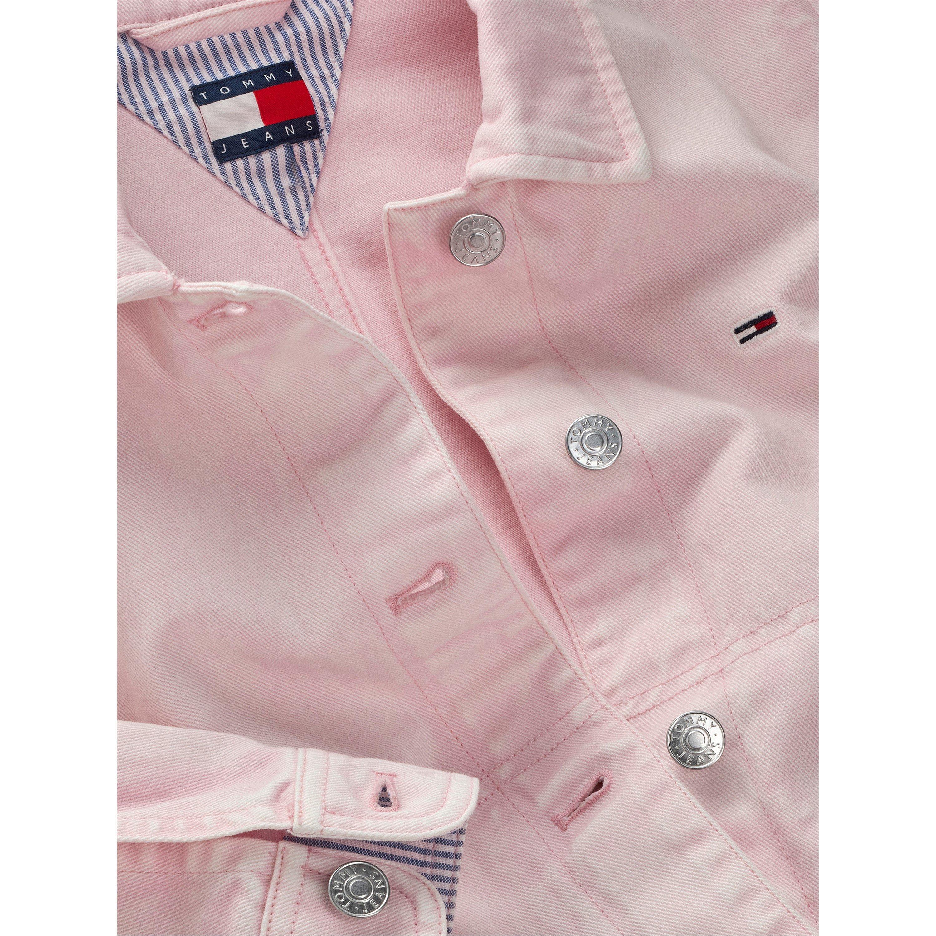 Precious Pink - Tommy Jeans - Women's Essential Cotton Barn Jacket - 7