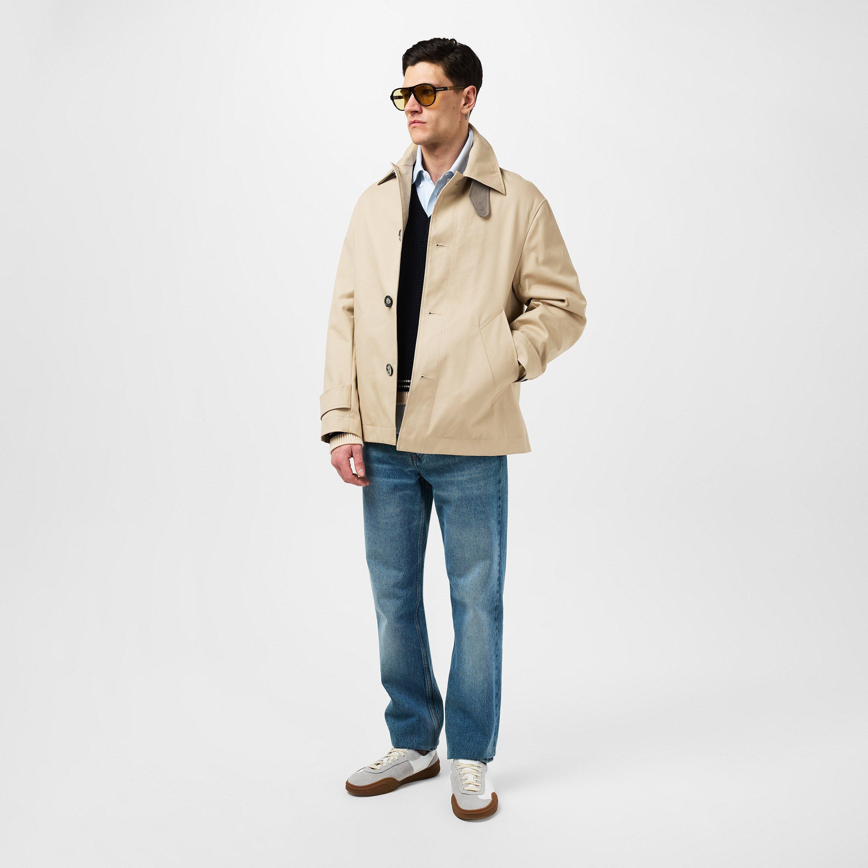 Ginger/Ash - Ami Paris - Single-Breasted Buttoned Jacket - 4