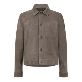 Ami Paris Suede Jacket Sn51