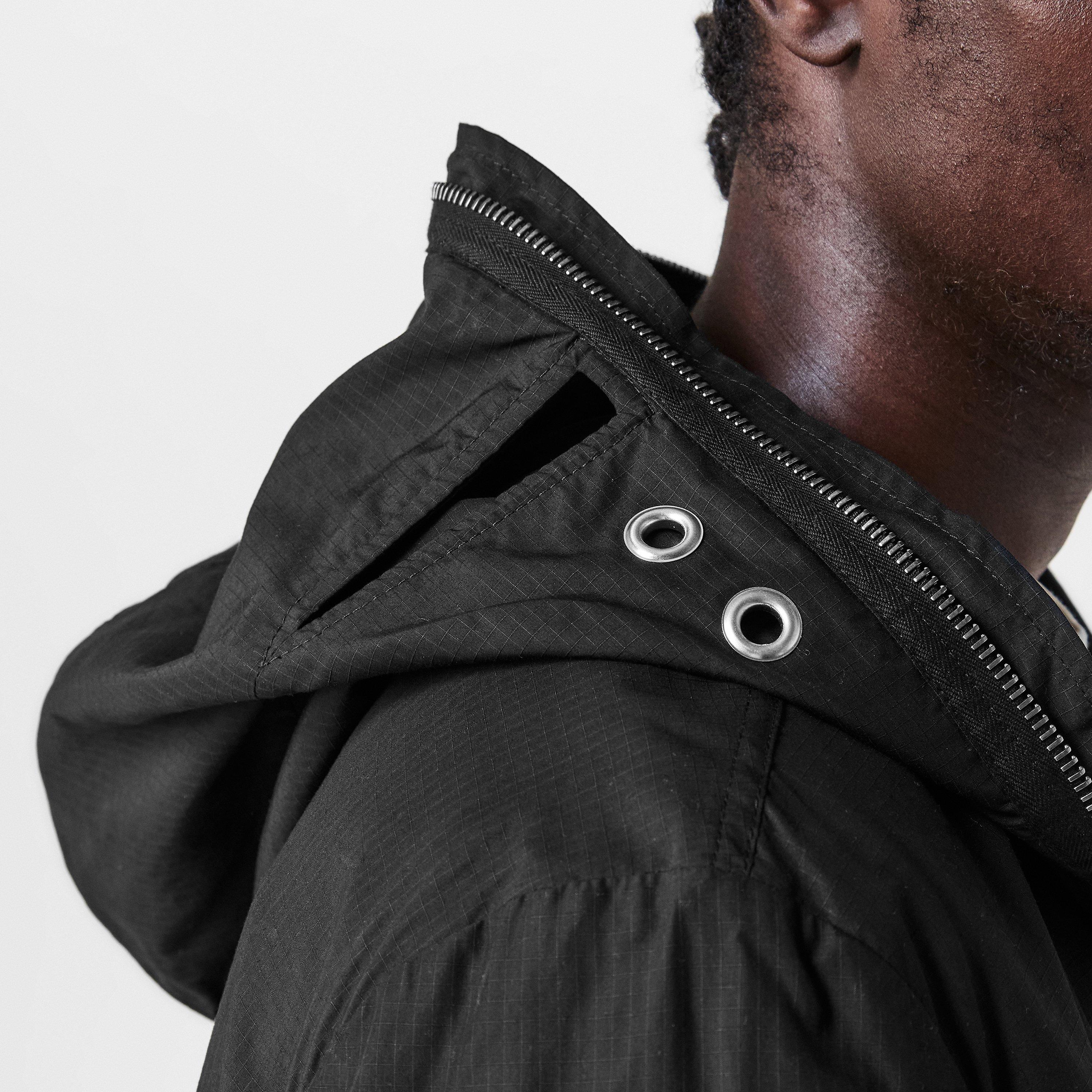 Black 09 - Rick Owens Drkshdw - Men's  Hooded Relaxed Fit Parka - 5