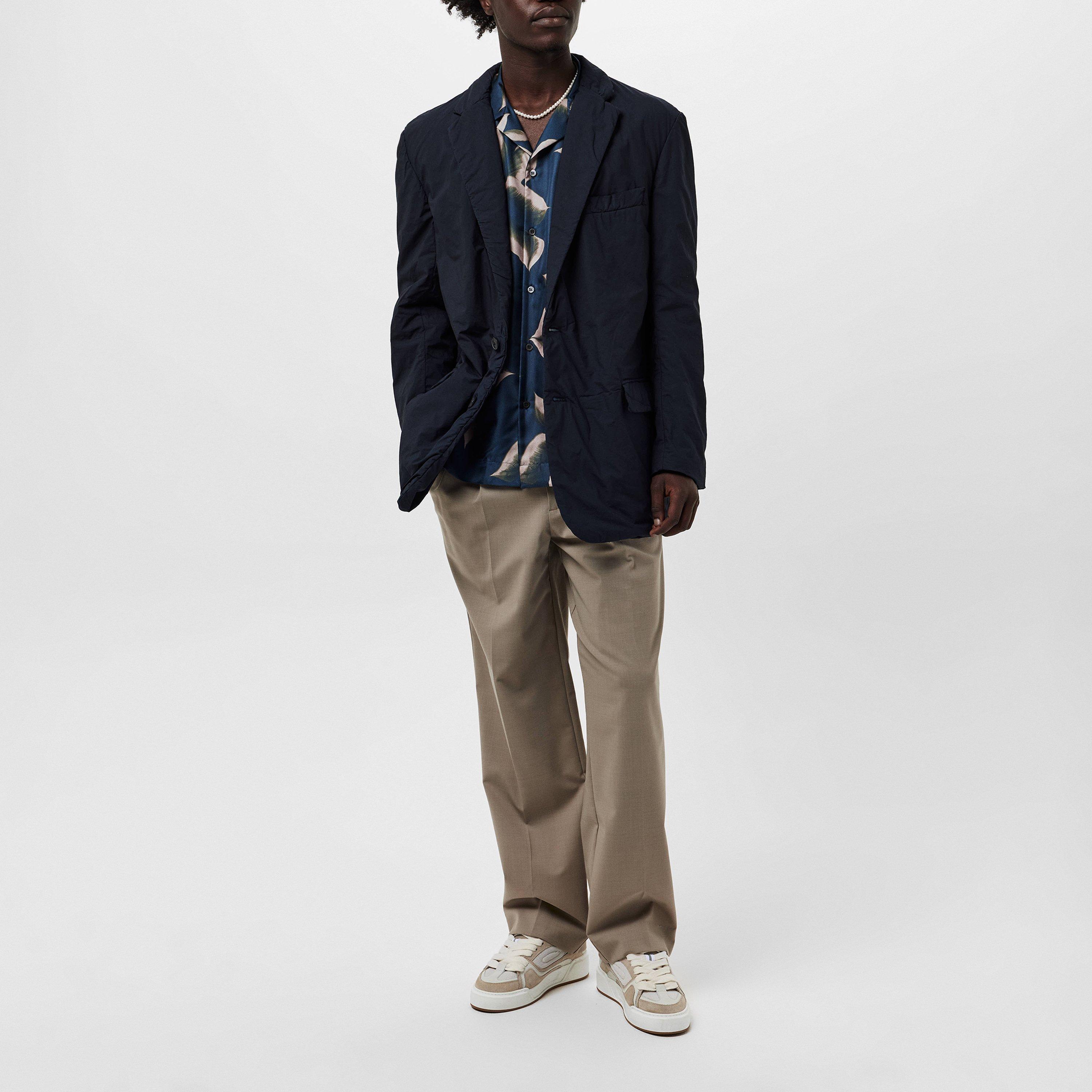 Navy - Dries Van Noten - Men's Blunton Cotton Long Sleeve Blazer - 6