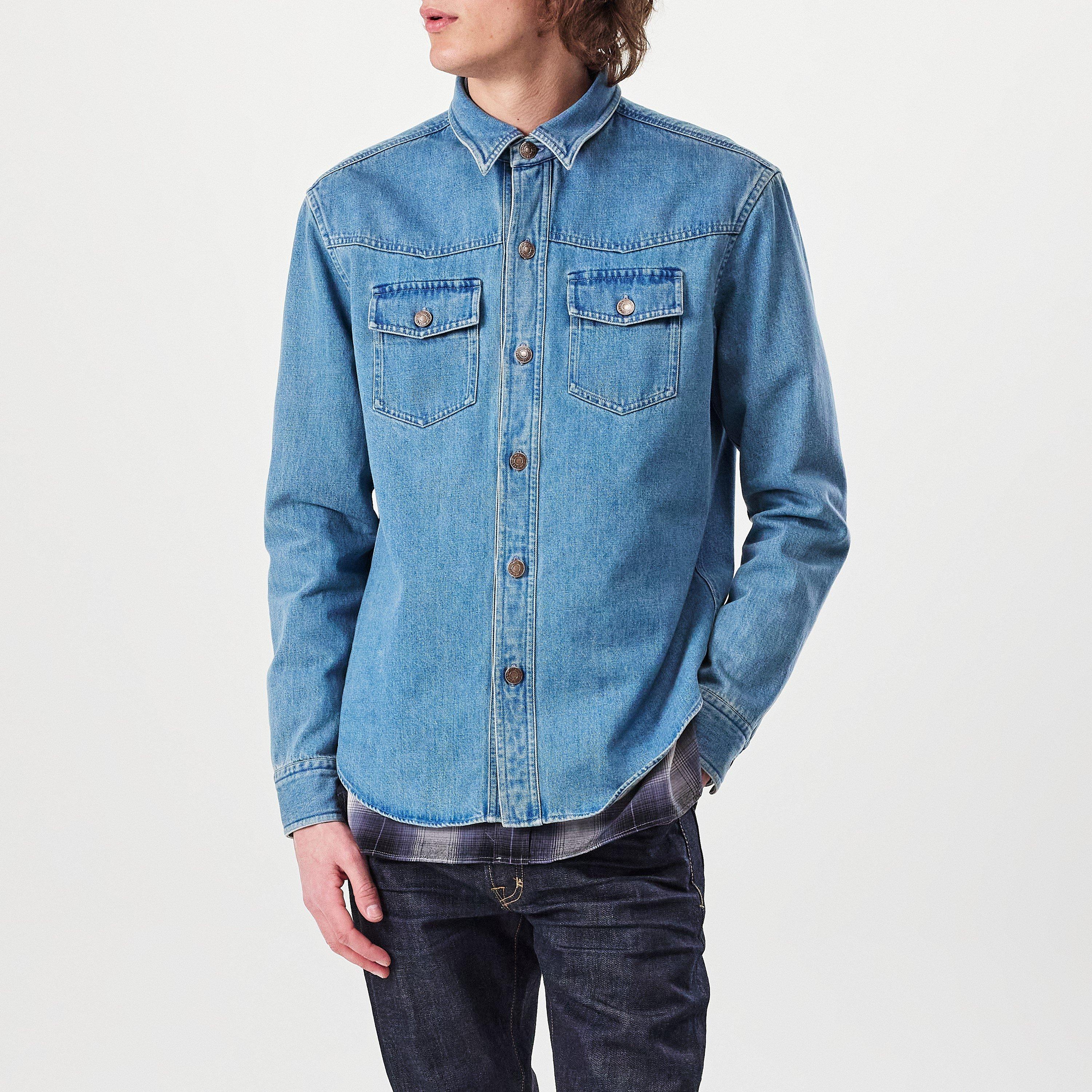 Blue - Tom Ford - Denim Overshirt - 3