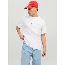 Jack and Jones Estar Relaxed Fit Short Sleeve T Shirt