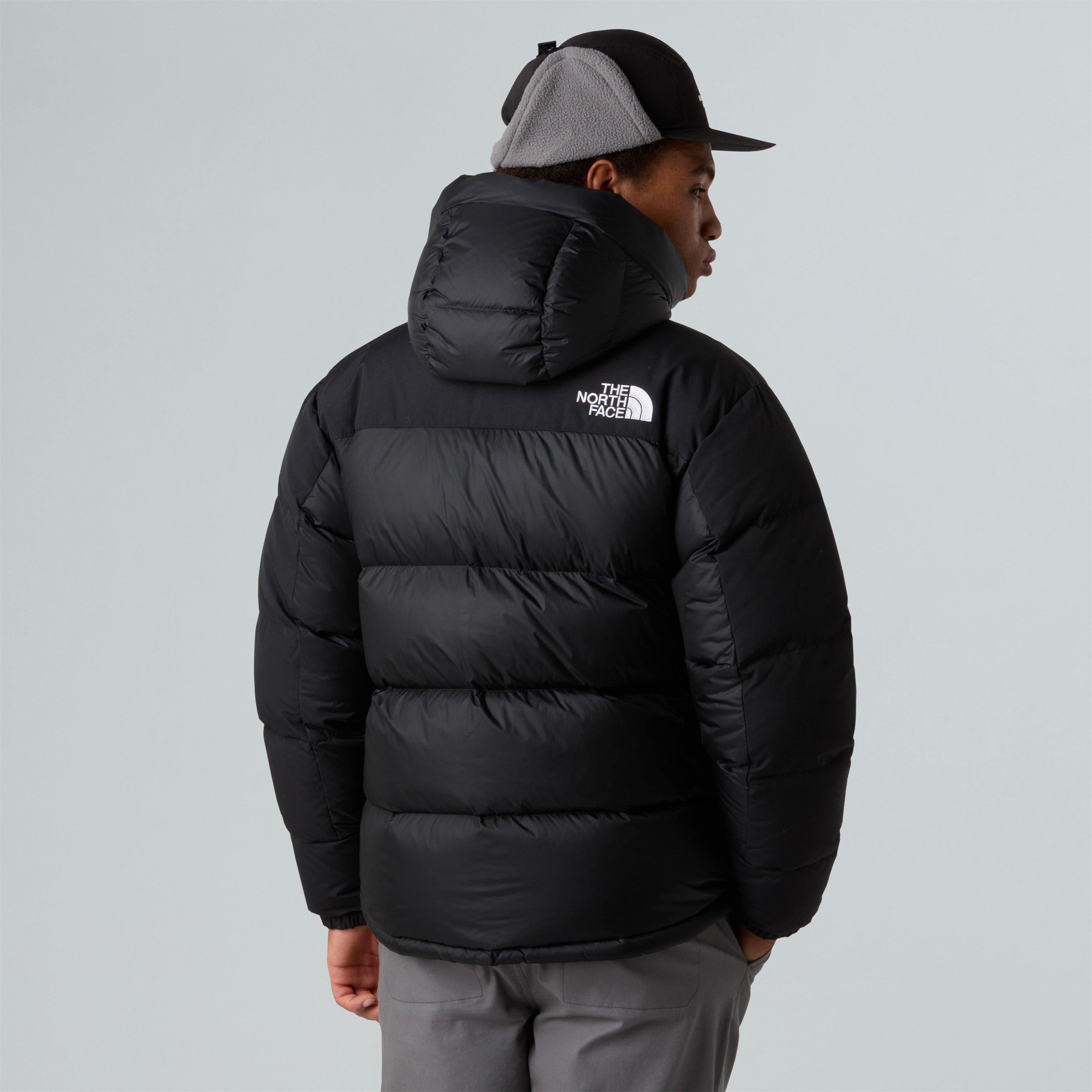 TNF Black - The North Face - Men's Lux Himalayan 550-Fill Down WindWall Short Puffer Jacket - 4
