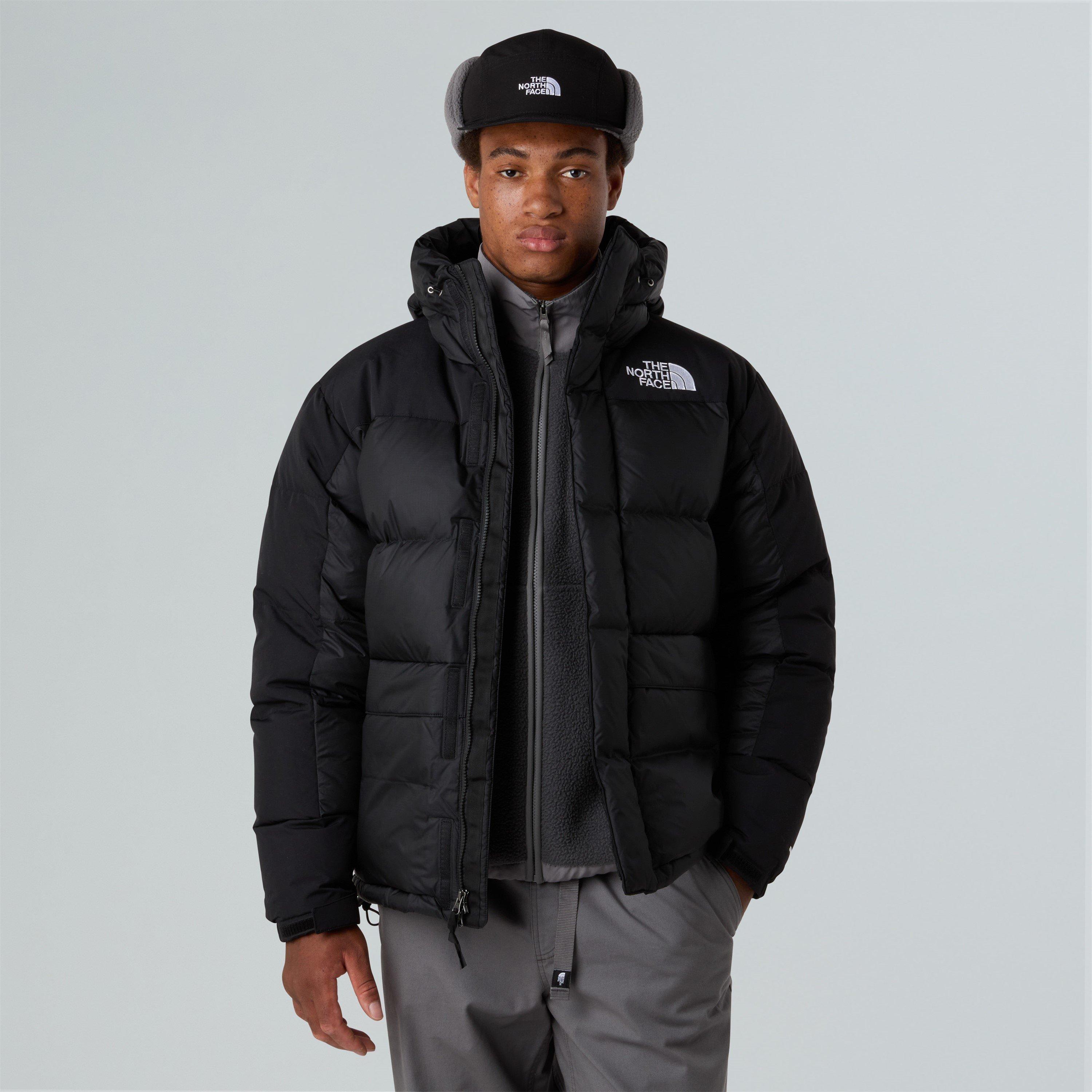 TNF Black - The North Face - Men's Lux Himalayan 550-Fill Down WindWall Short Puffer Jacket - 5