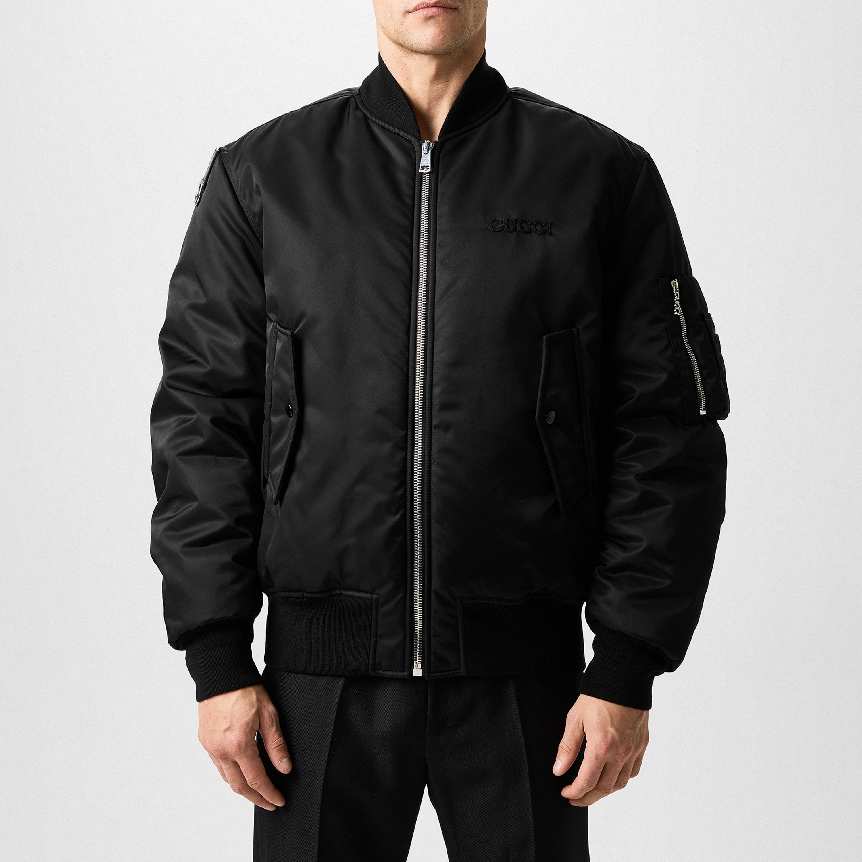 Gucci | Nylon Twill Bomber Jacket | Bomber Jackets | Cruise