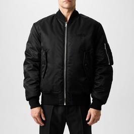 Gucci Nylon Twill Bomber Jacket