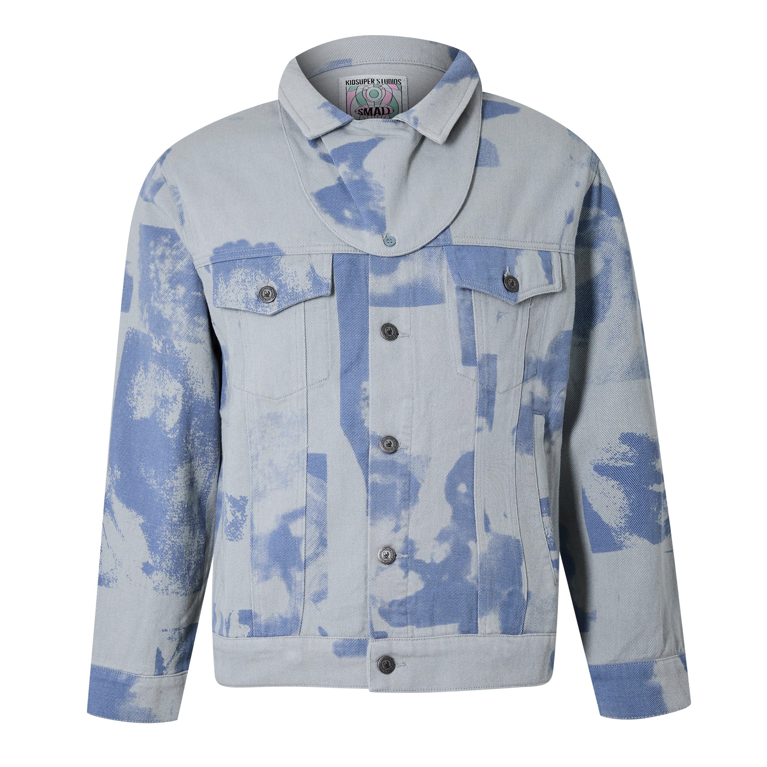 Grey - KidSuper Studios - Men's Collage Bomber Jacket - 1