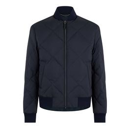 Canali Quilted Bomber