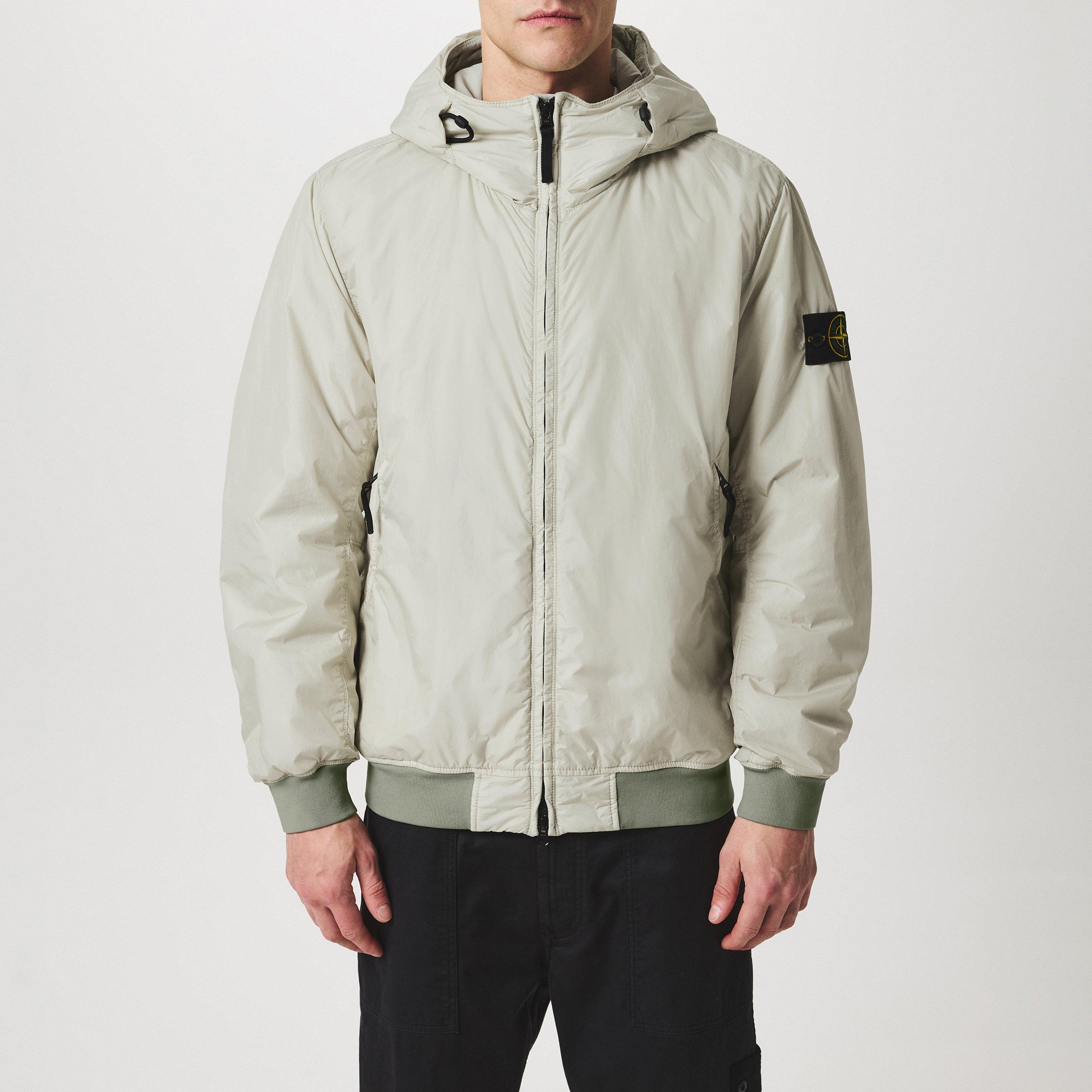 Stone Island | Crinkle Reps R-Ny Hooded Jacket | Bomber Jackets