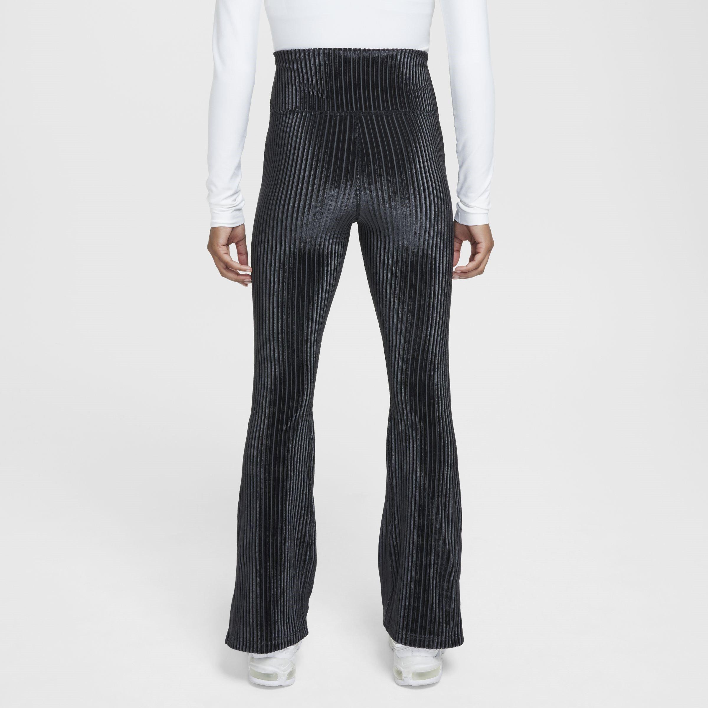Blk/Anthracite - Nike - Flared Trousers - 2