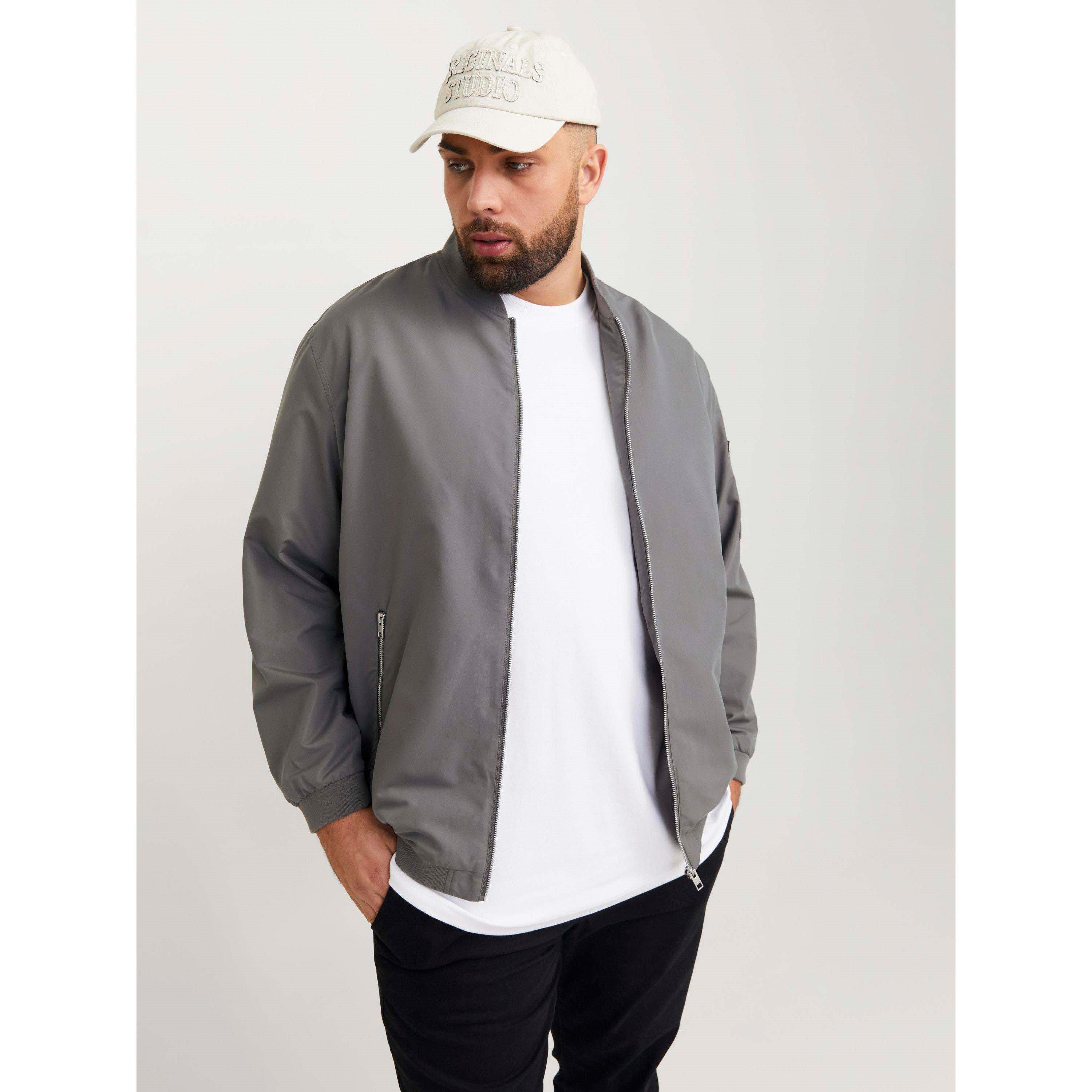 Castlerock - Jack and Jones - Men's Rush Plus Size Long Sleeve Bomber Jacket - 6