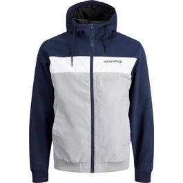 Jack and Jones Hooded Bomber Mens Plus Size
