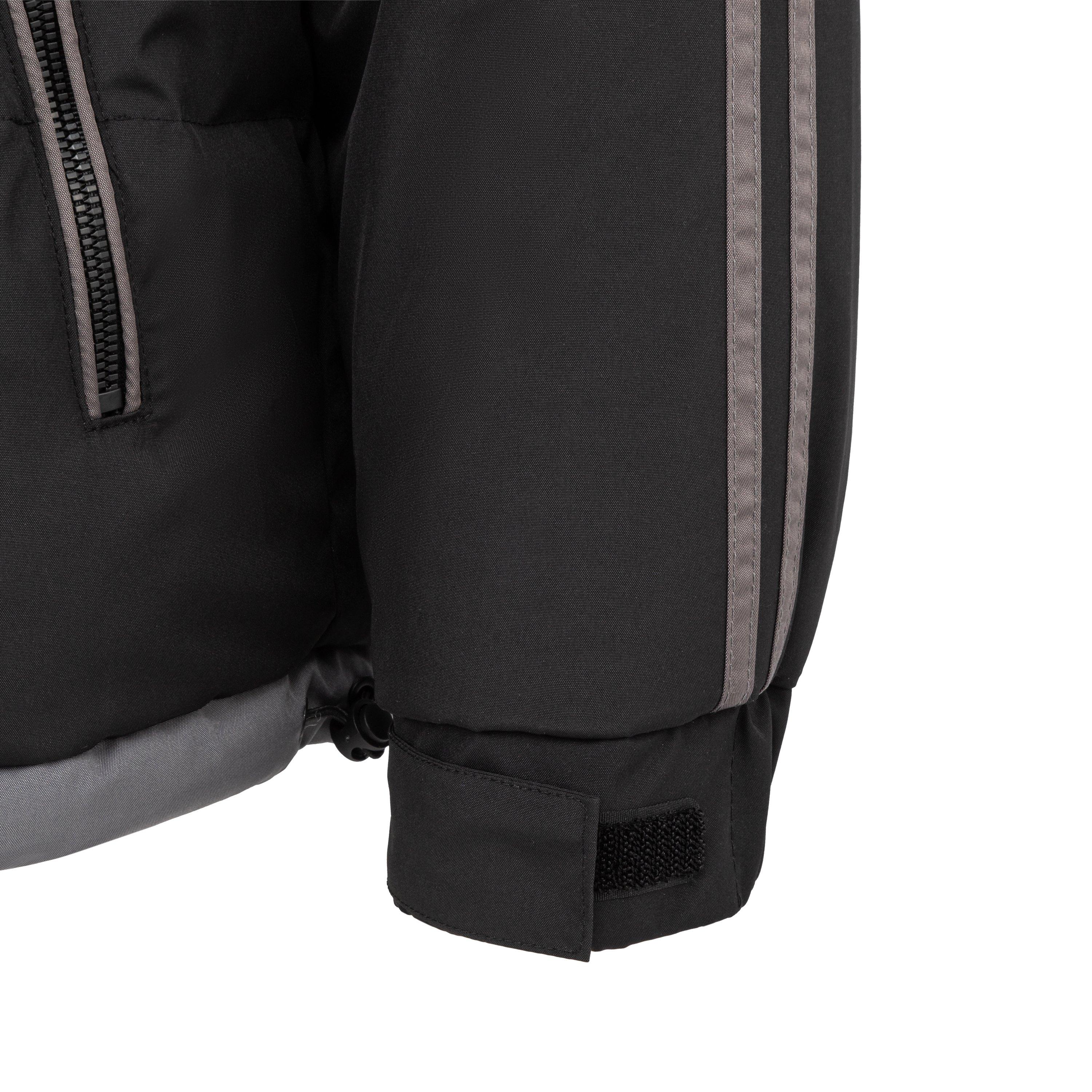 Black - Lonsdale - Padded Waterproof Windproof Hooded Long Sleeve Bomber Jacket - 7