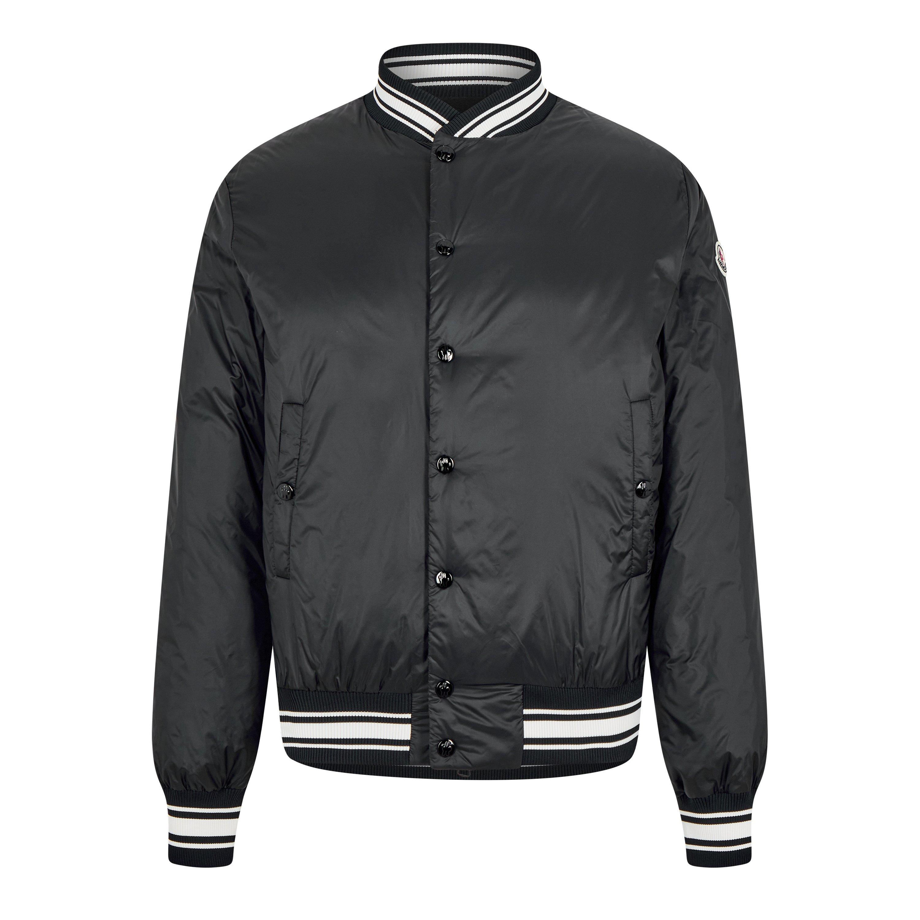 Black 999 - Moncler - Men's Bouchet Goose Down Long Sleeve Bomber Jacket - 5