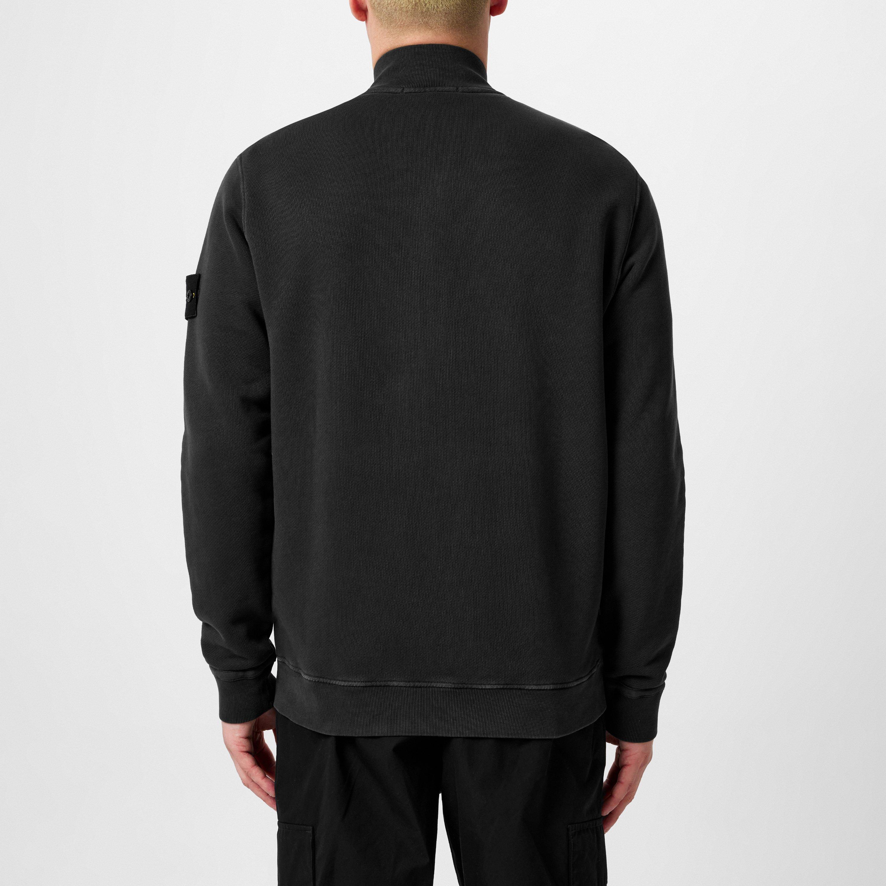 Piombo V0162 - Stone Island - Men's Heavy Weight Front Pockets 2-Way Zip Bomber Jacket - 3