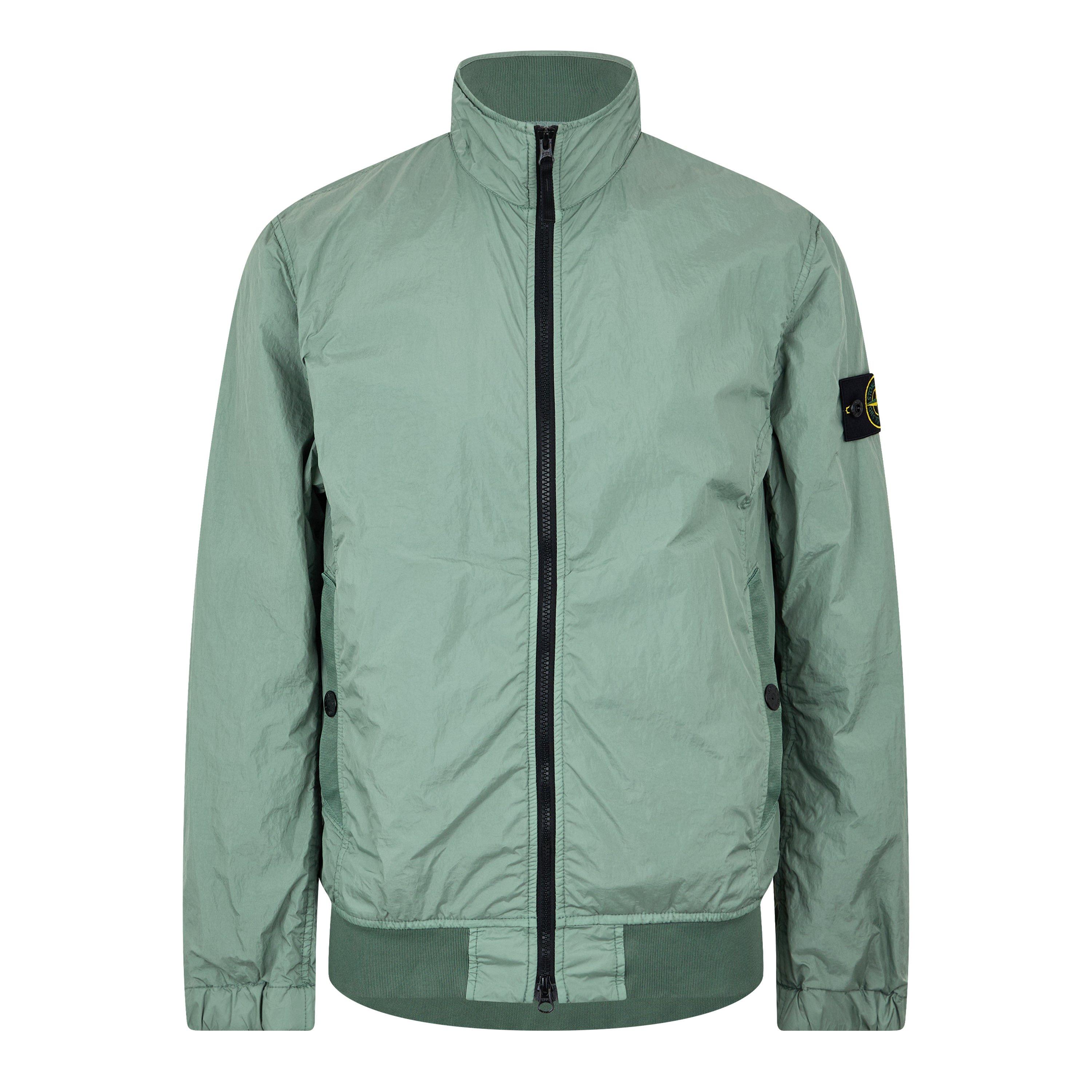 Stone Island Crinkle Reps Bomber Jacket Bomber Jackets