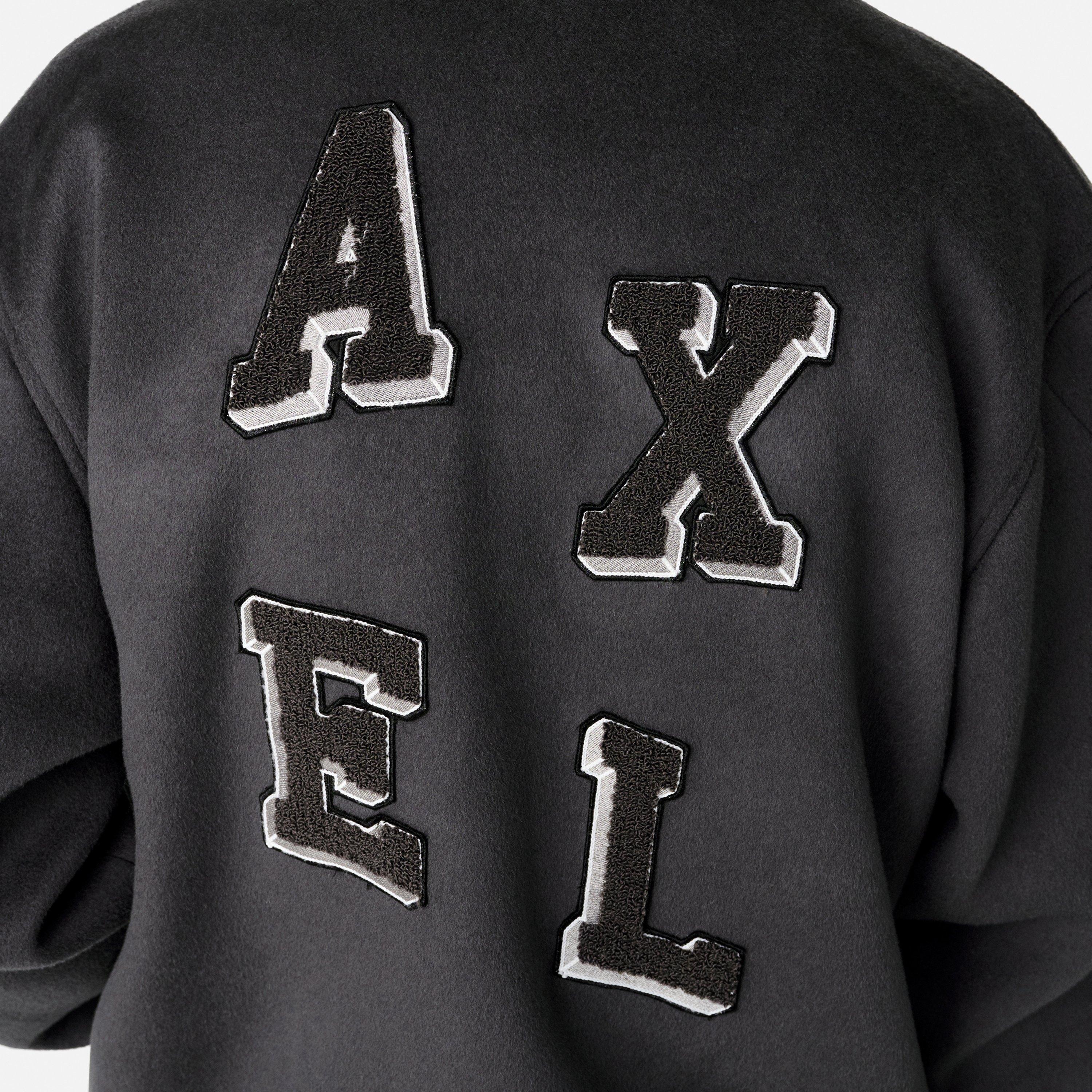 Stone Grey - Axel Arigato - Men's Typo Bomber Jacket - 4