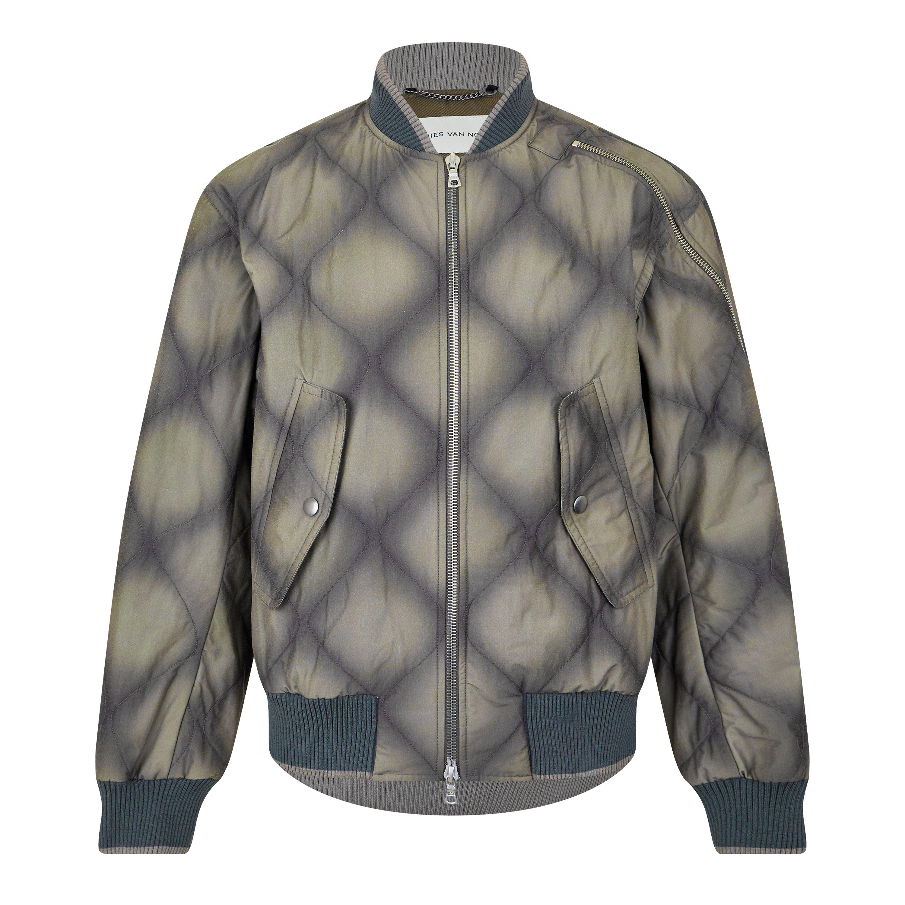 Anthracite Grey - Dries Van Noten - Men's Vilmory Bomber Jacket - 5