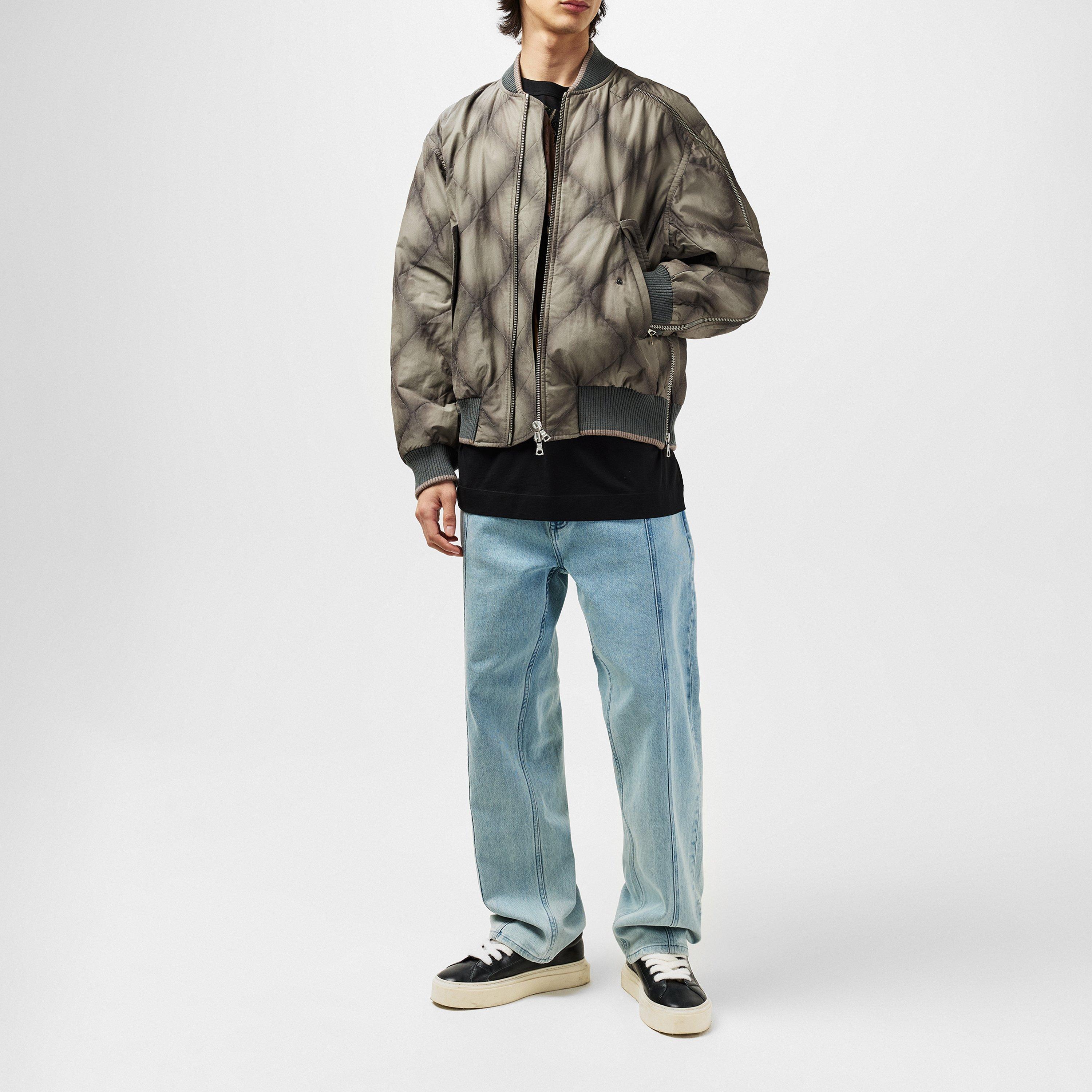 Anthracite Grey - Dries Van Noten - Men's Vilmory Bomber Jacket - 4