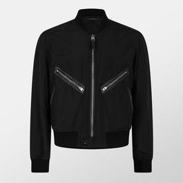 Tom Ford Poplin Bomber Jacket