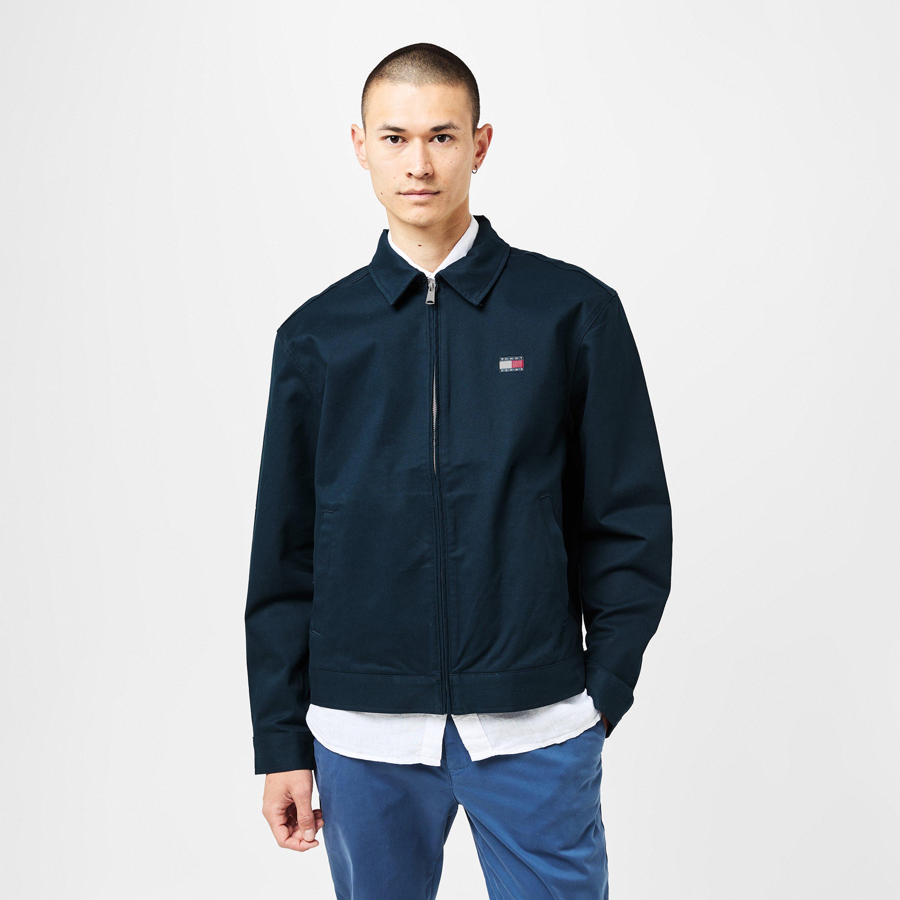 Noche Oscura Azul - Tommy Jeans - Men's Cotton Overshirt - 3