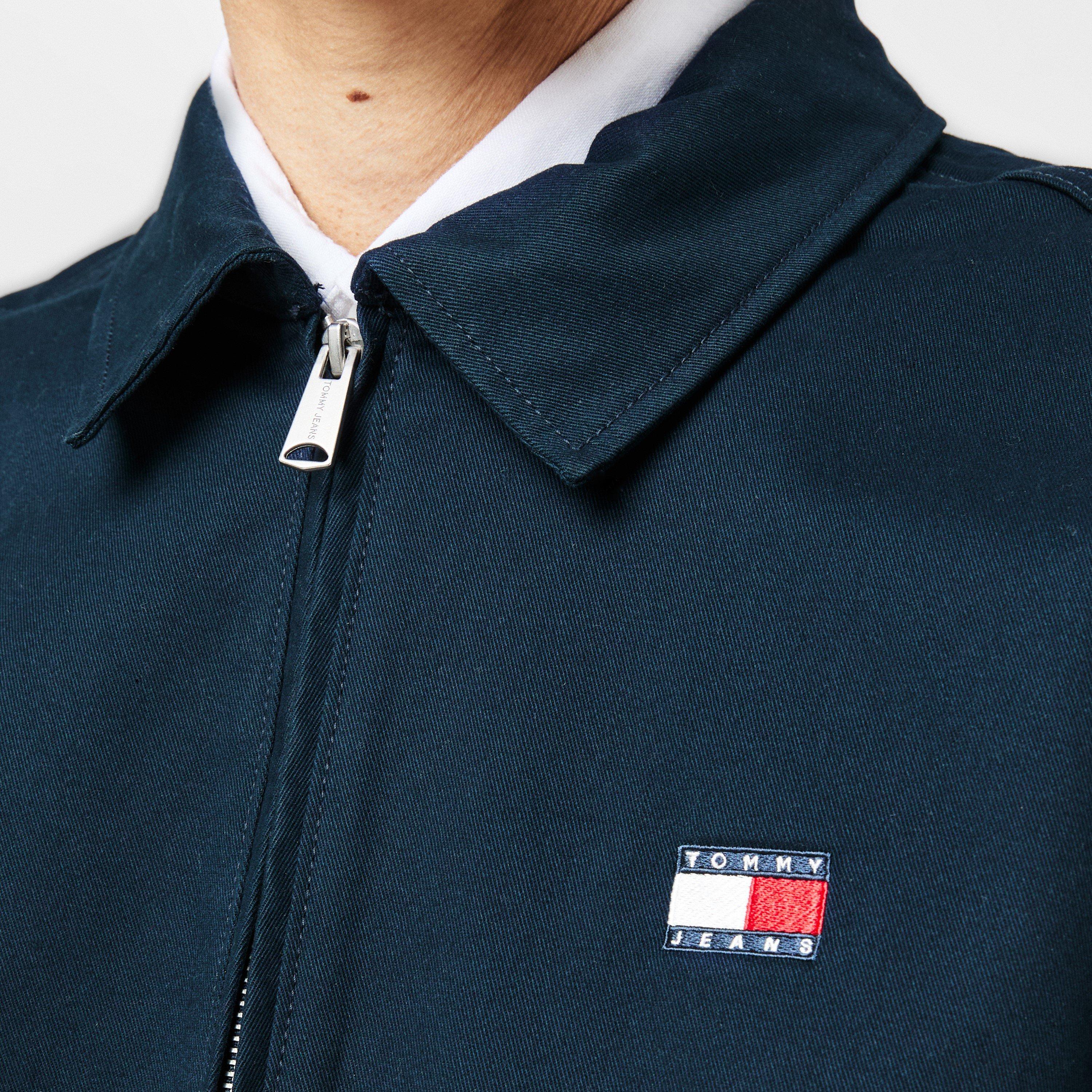 Noche Oscura Azul - Tommy Jeans - Men's Cotton Overshirt - 5