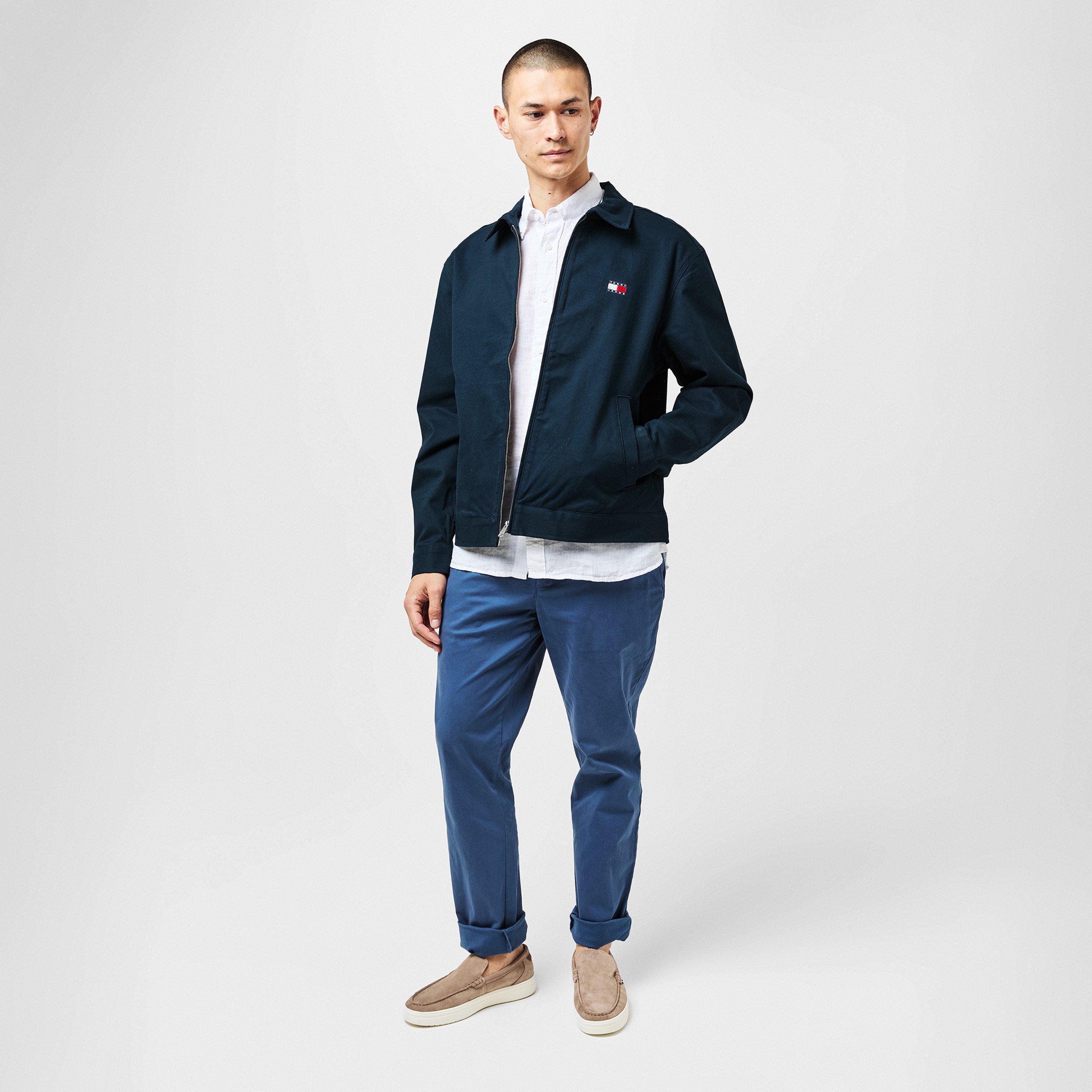 Noche Oscura Azul - Tommy Jeans - Men's Cotton Overshirt - 6