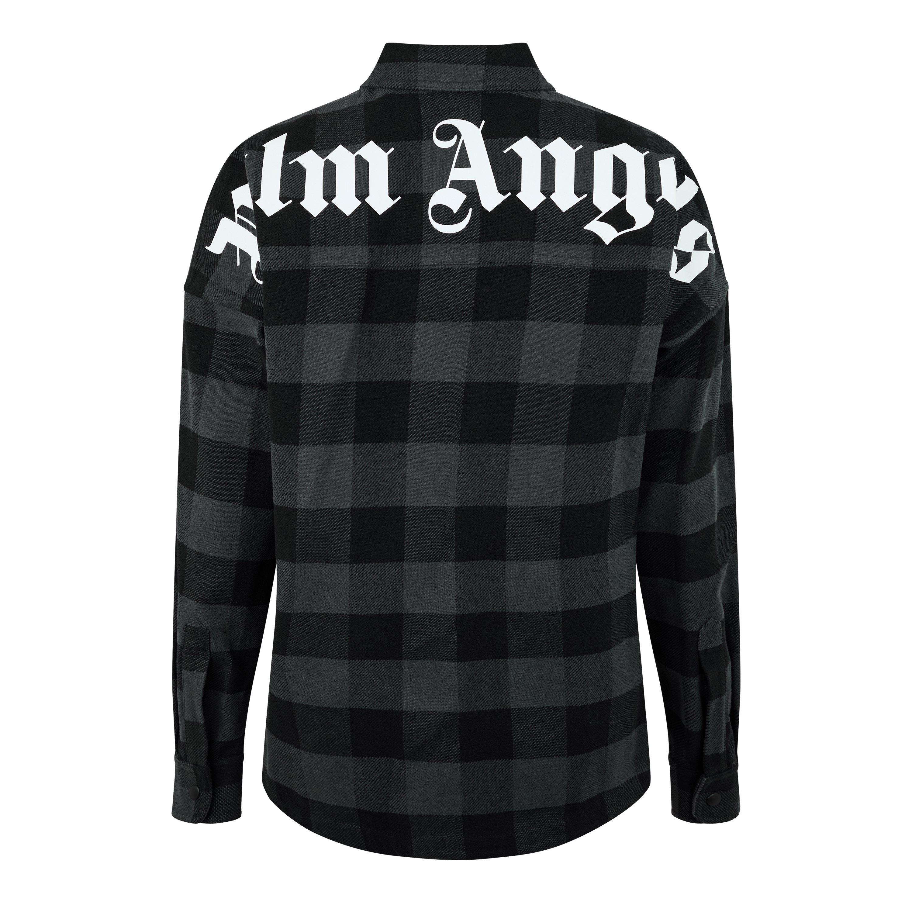 Palm Angels 青黒チェックシャツ Palm Angels | Men's Classic Logo