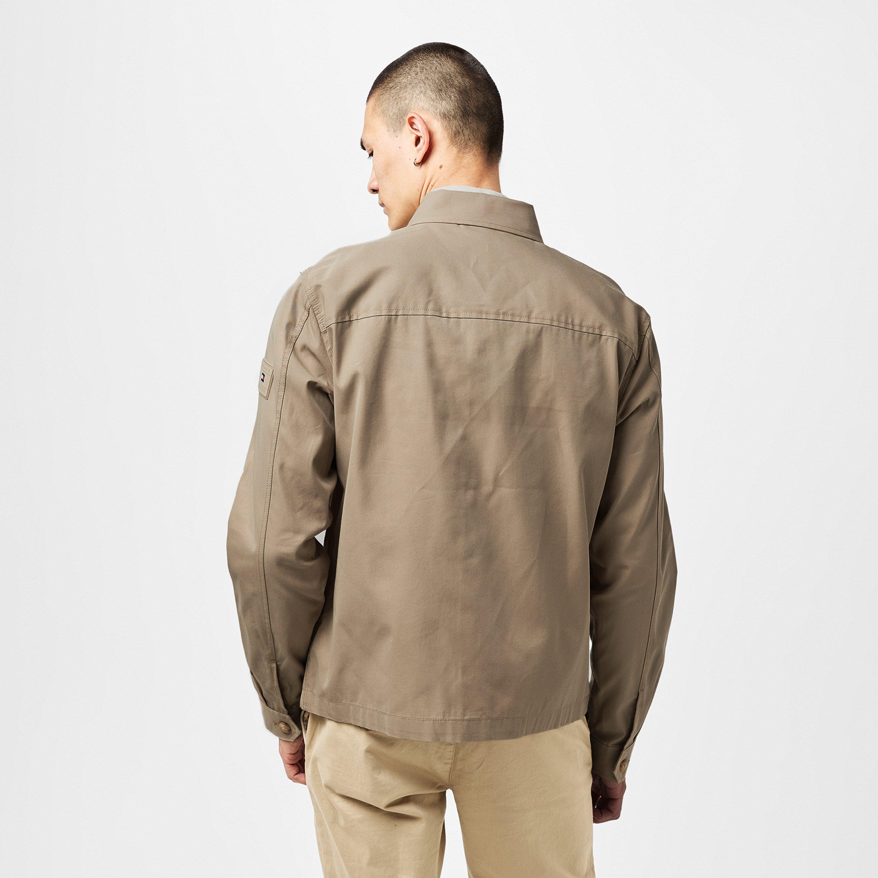 Sandalwood - Tommy Hilfiger - Men's Cotton Button-Through Overshirt - 4