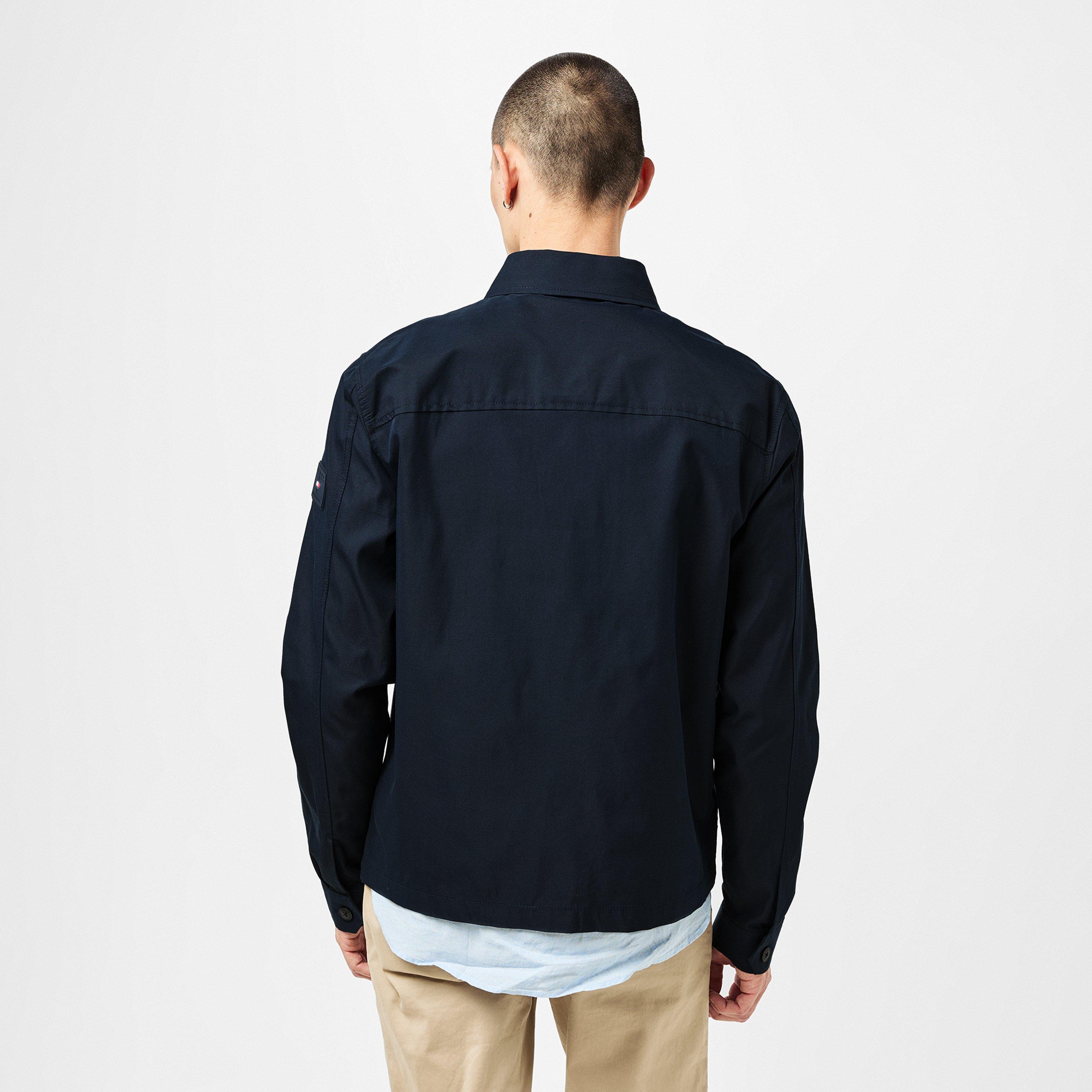 Desert Sky - Tommy Hilfiger - Men's  Cotton Button-Through Overshirt - 4