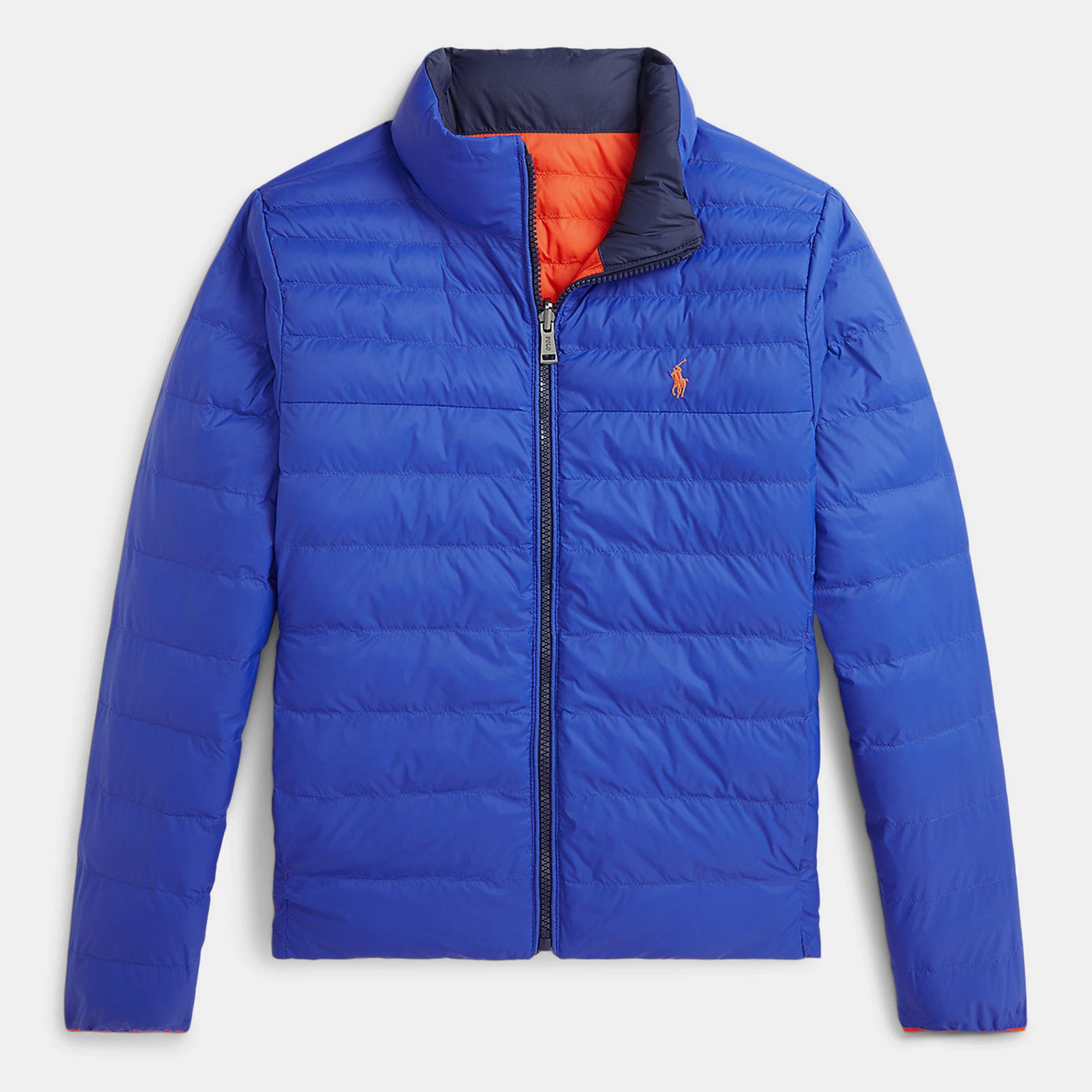 Multi - Polo Ralph Lauren - Kids' P-Layer 2 Reversible Waterproof Long Sleeve Short Puffer Jacket - 3