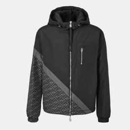 Fendi Reversible Diagonal Ff Windbreaker