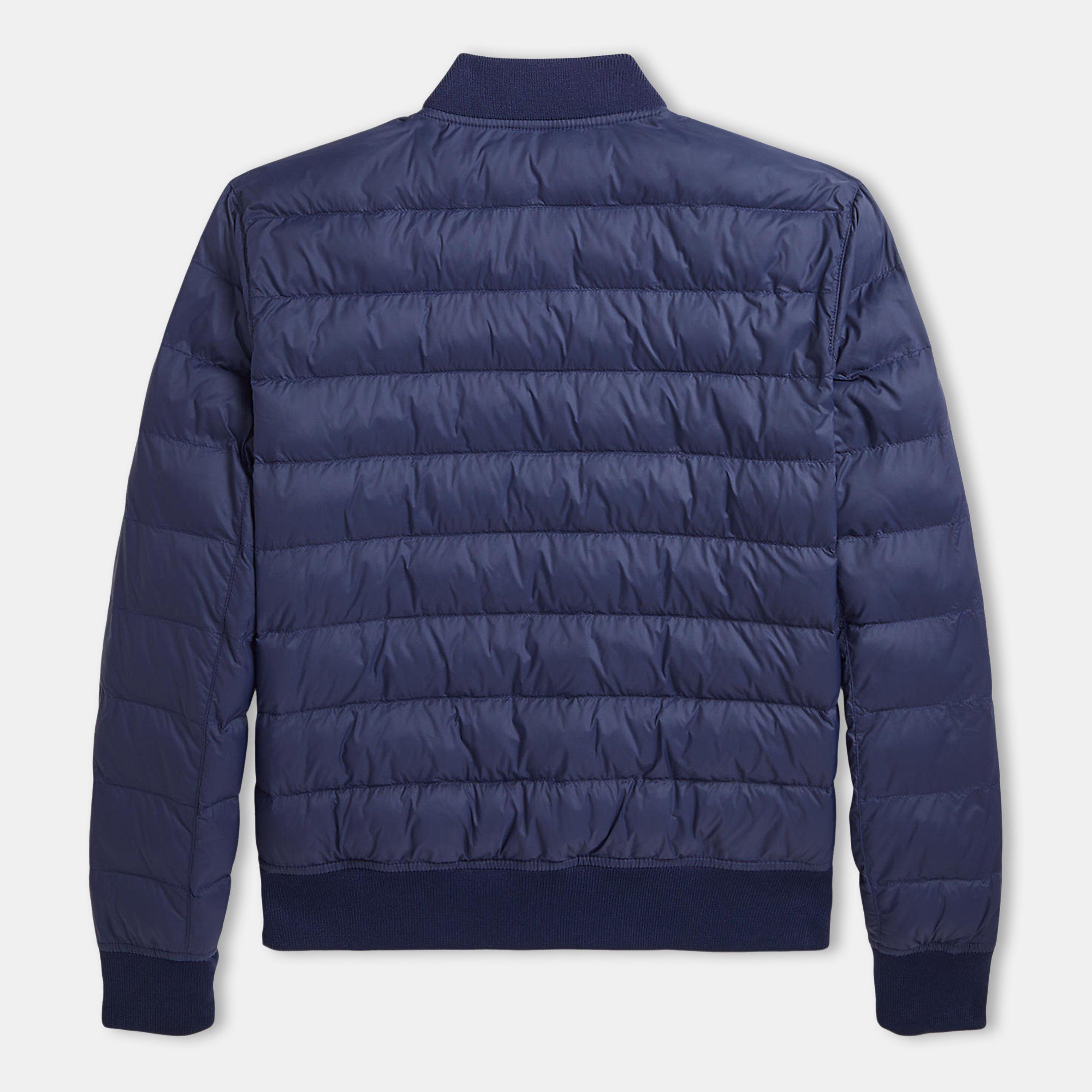Newport Navy - Polo Ralph Lauren - Kids' Quilted Water-Repellent Long Sleeve Bomber Jacket - 2