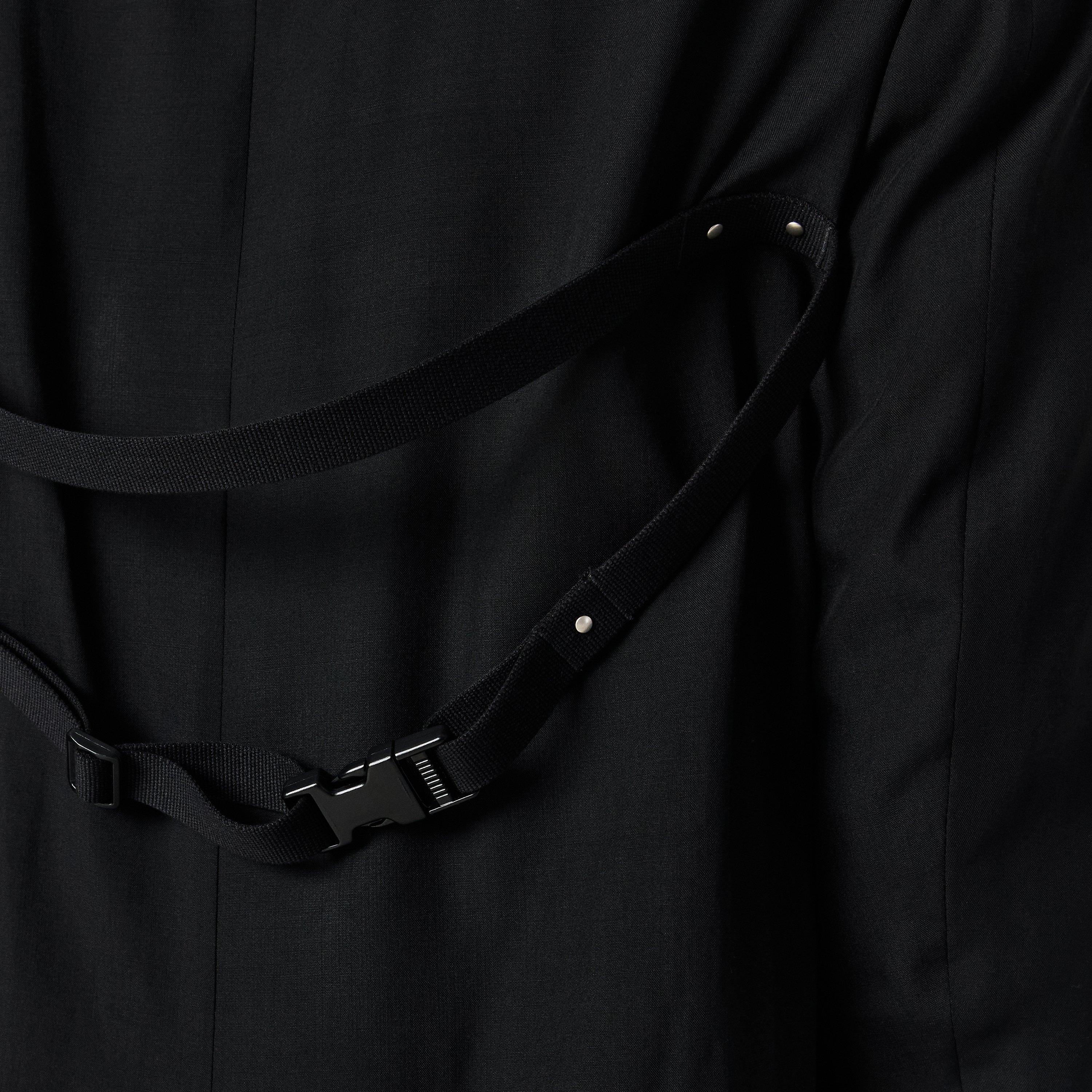 Black 09 - Rick Owens - Men's Hollywood Dirt Virgin Wool Long Sleeve Tailored Blazer - 5