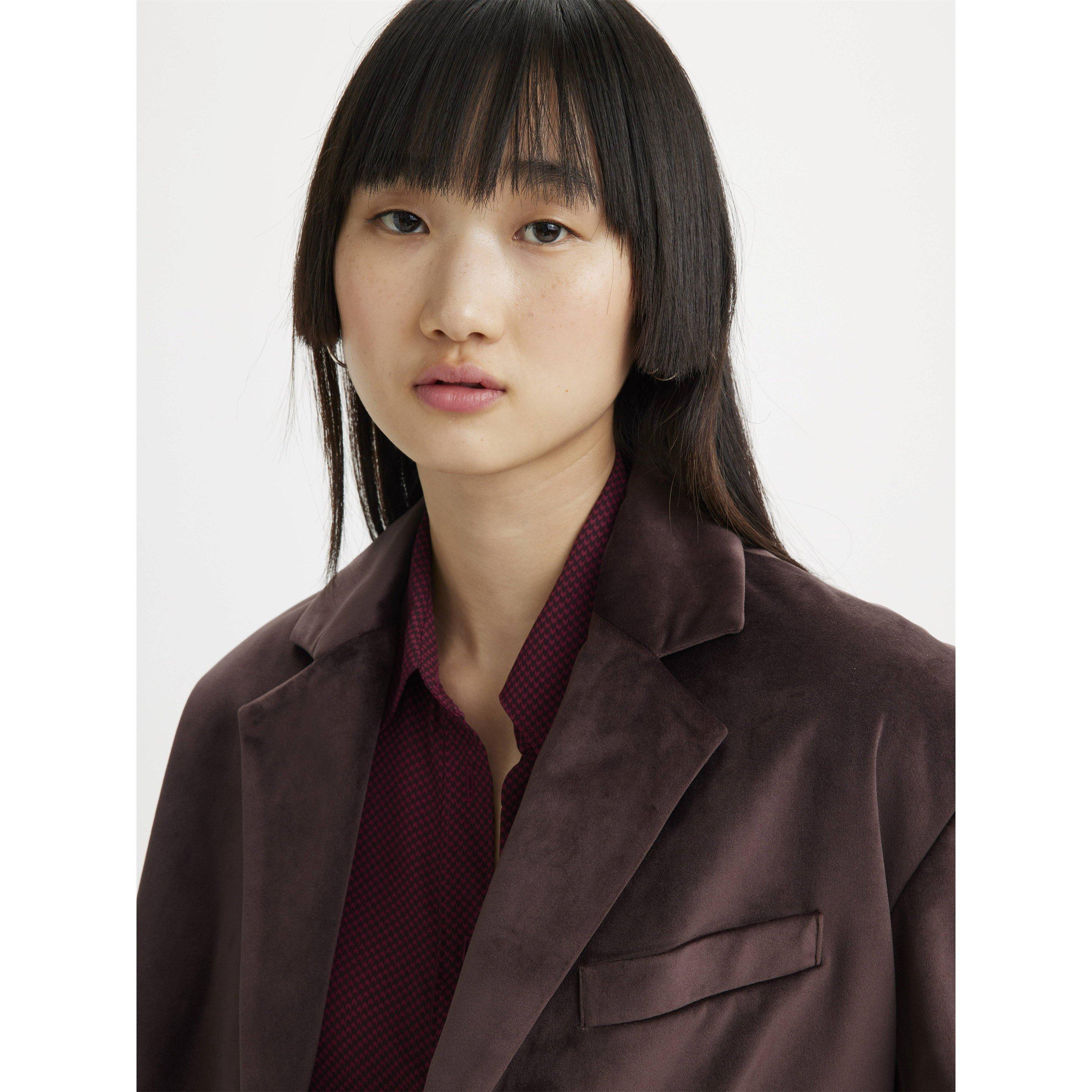 Chocolate Plum - Levis - Women's Drama Club XL Chocolate Blazer - 3