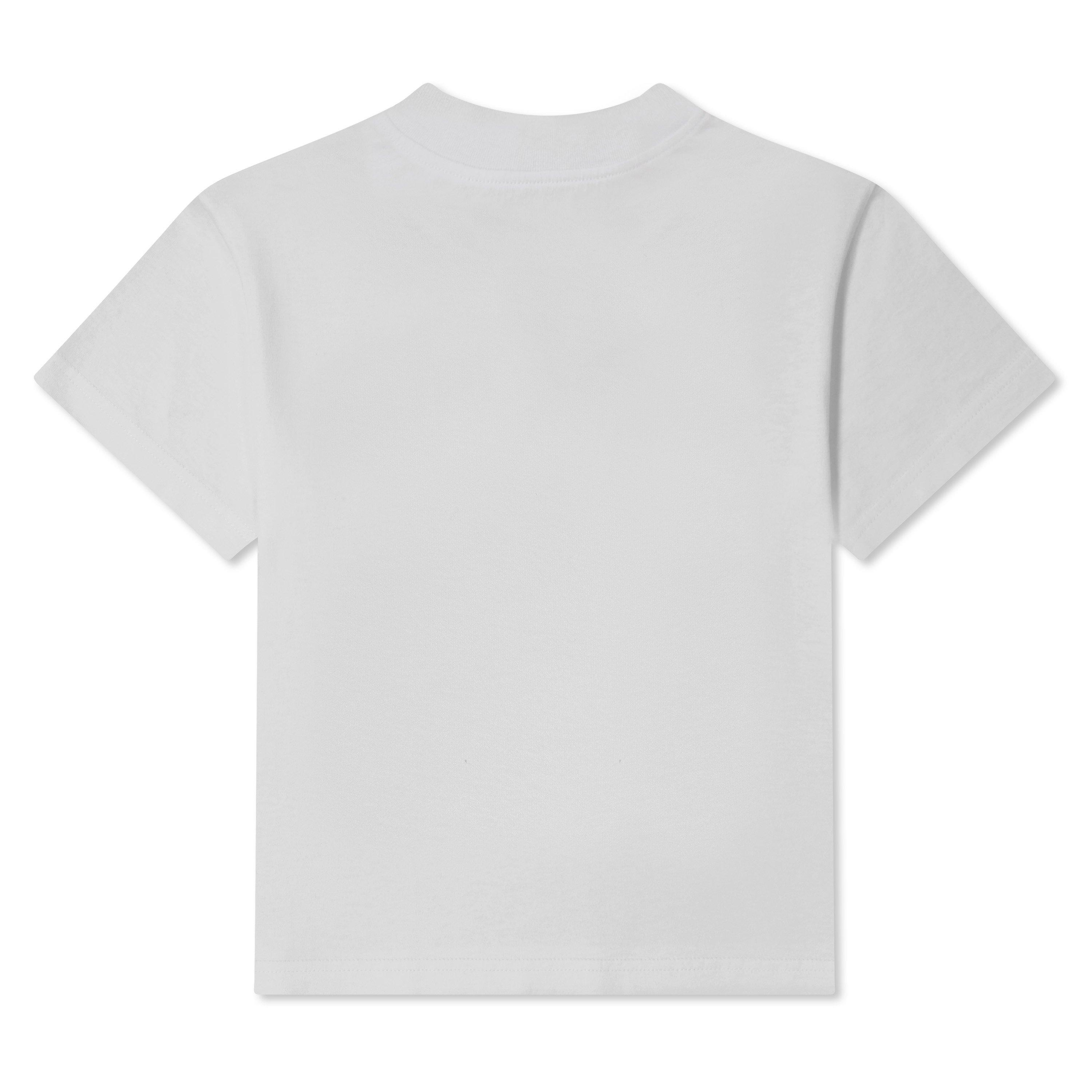 White Medi 0106 - Palm Angels - Boy's Shark T Shirt - 2