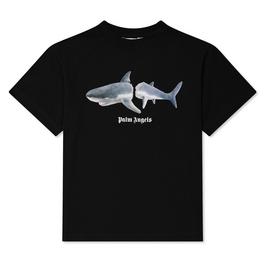 Palm Angels Boy'S Shark T Shirt