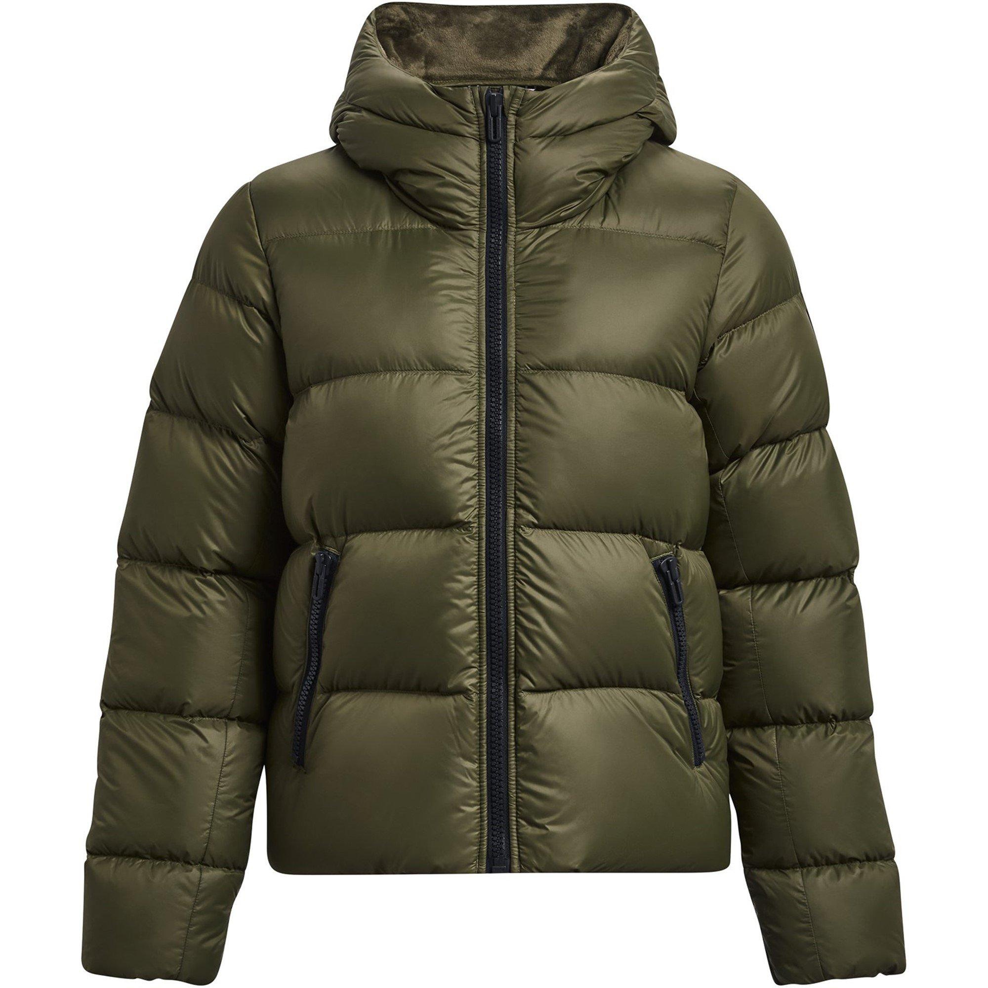 MARINE OD GREEN - Under Armour - Women's Moisture-Repellent Wind-Resistant Down Jacket - 1