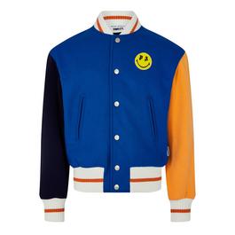 Palm Angels Smiley Bear Varsity Jacket