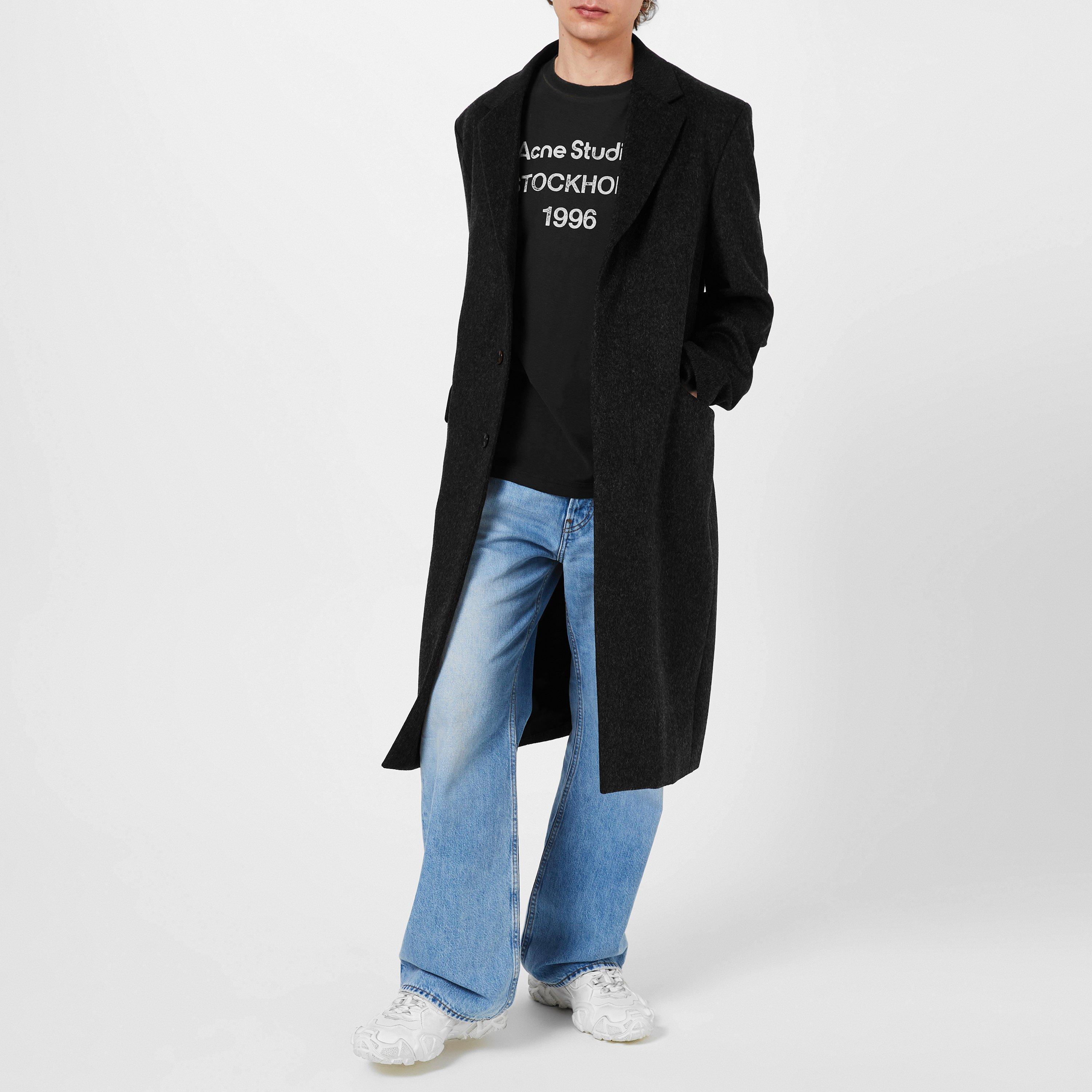 Black - Acne Studios - Mens 1996 Logo T-Shirt - 2