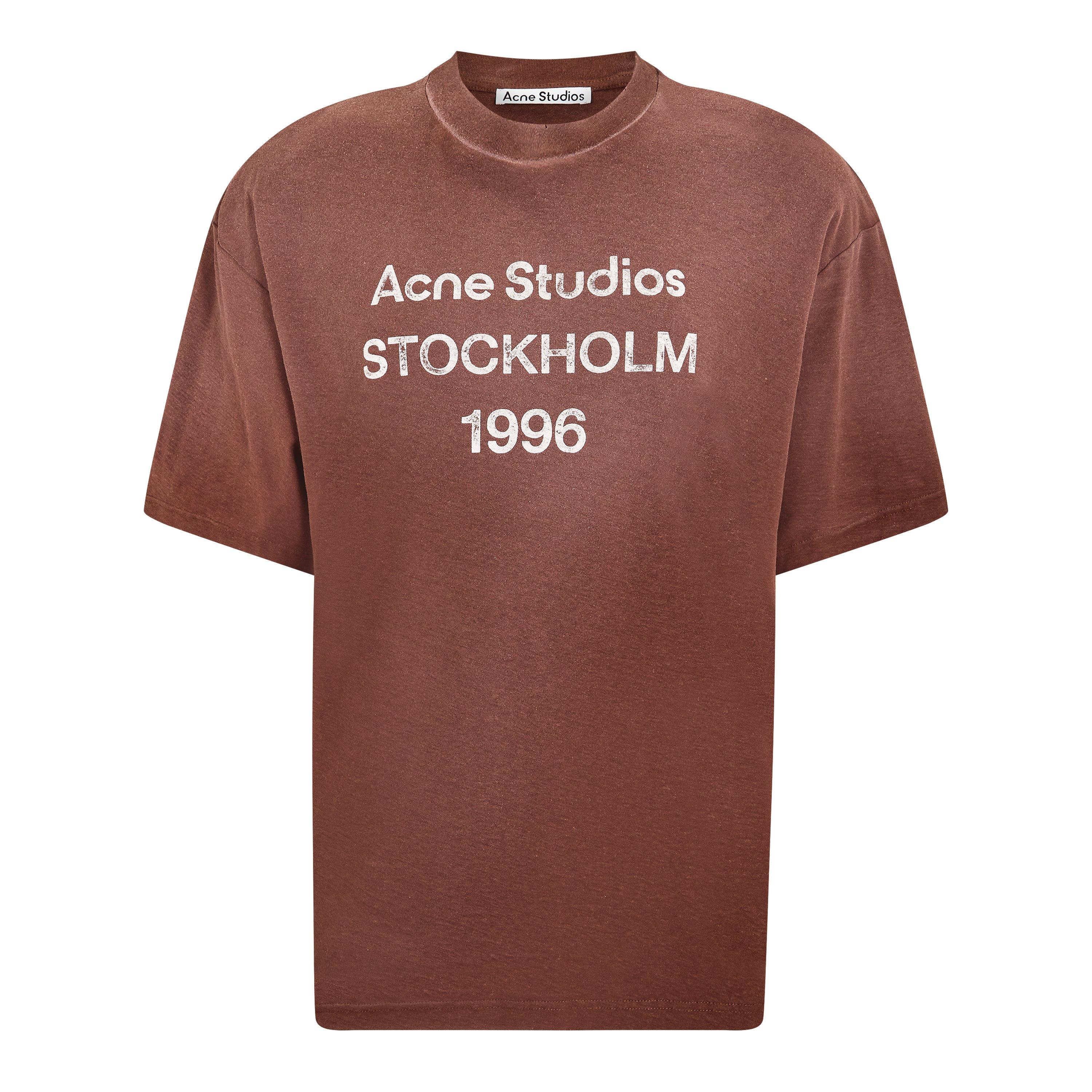 Acne Studios Mens 1996 Logo T-Shirt | Flannels