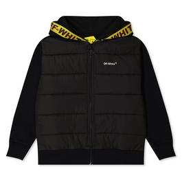 Off White Boys Logo Industrial Hybrid Jacket