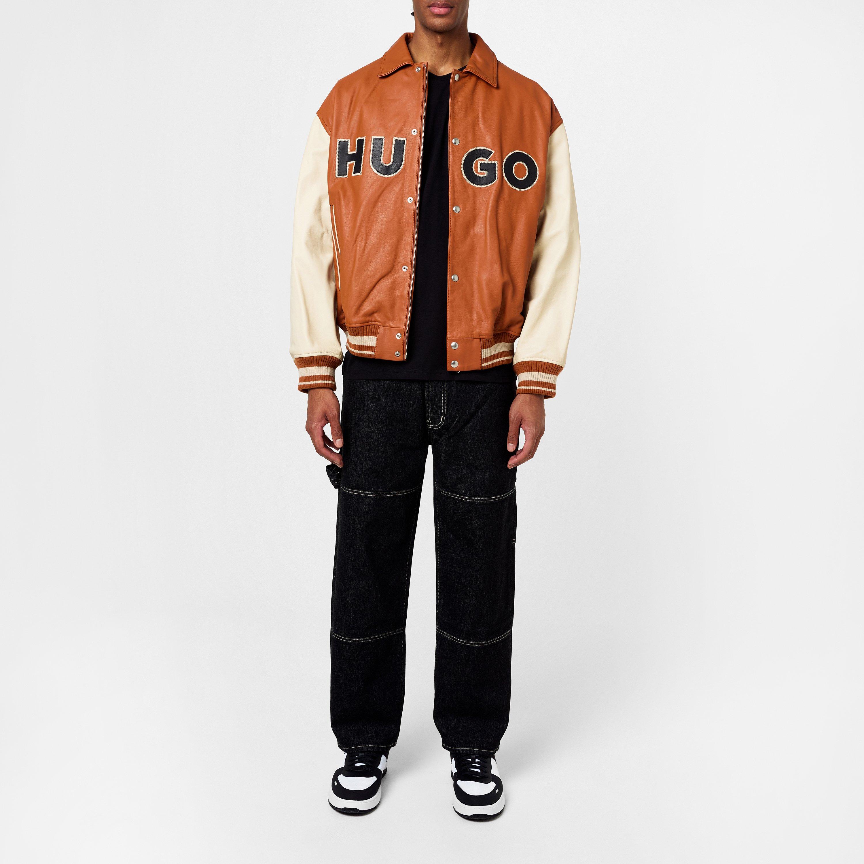 Black 002 - Hugo - Men's Relaxed Short Sleeve Pyjama T-Shirt - 5