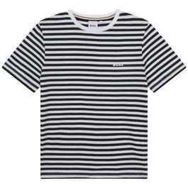 Boss Boss Stripe T-Shirt Juniors