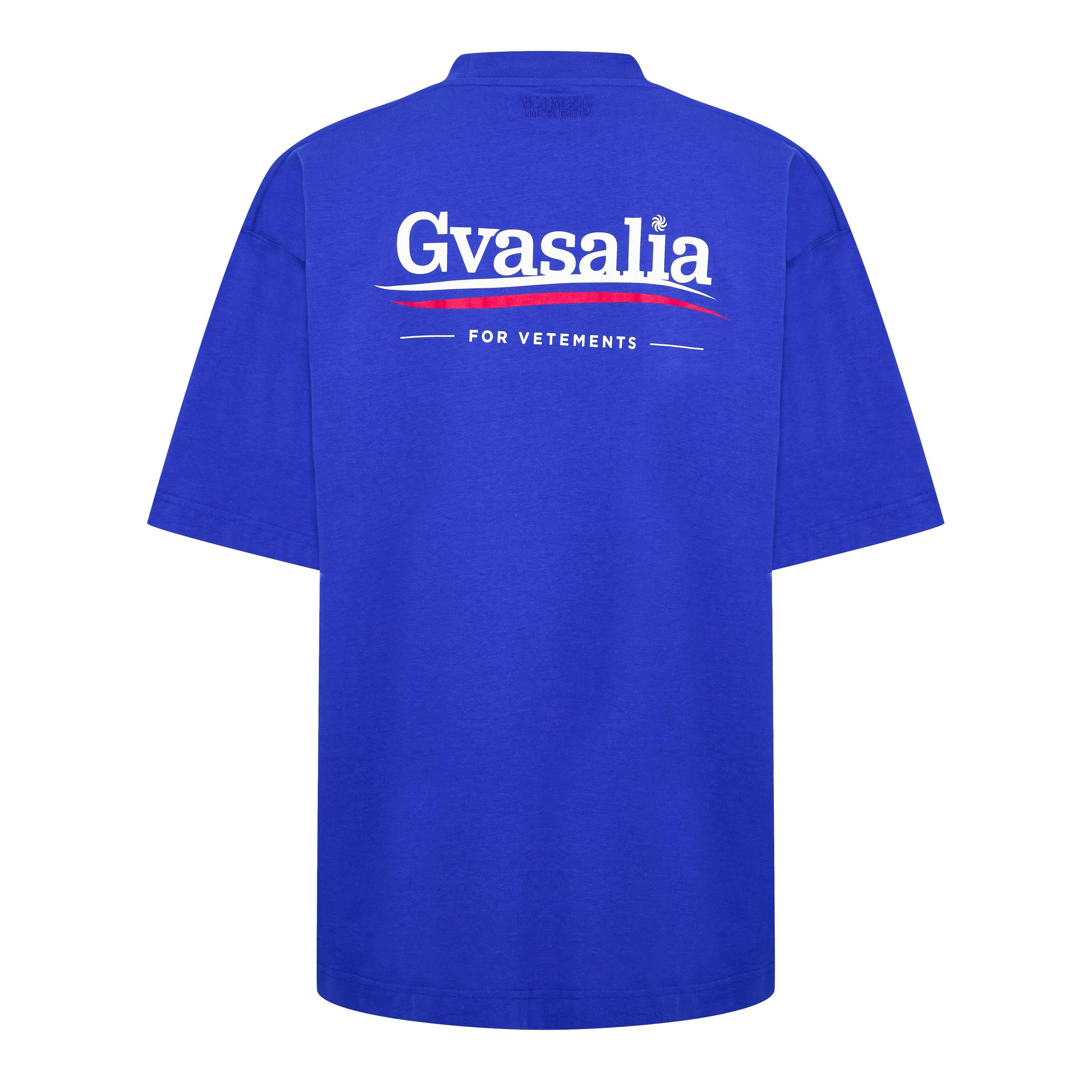 Dark Blue - VETEMENTS - Gvasalia Oversized T Shirt - 5