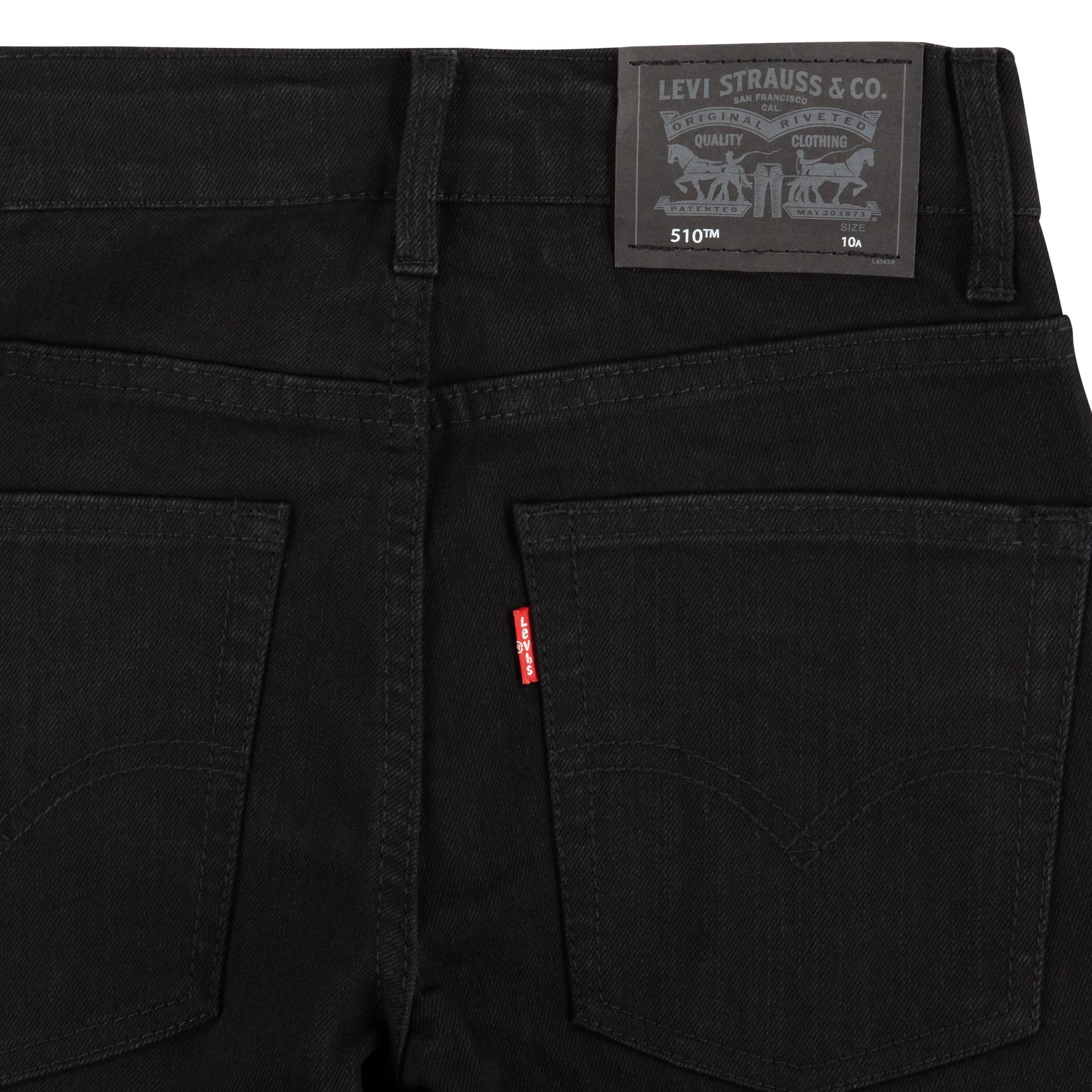 Zwarte 508 - Levis - 510 Skinny Jeans - 3