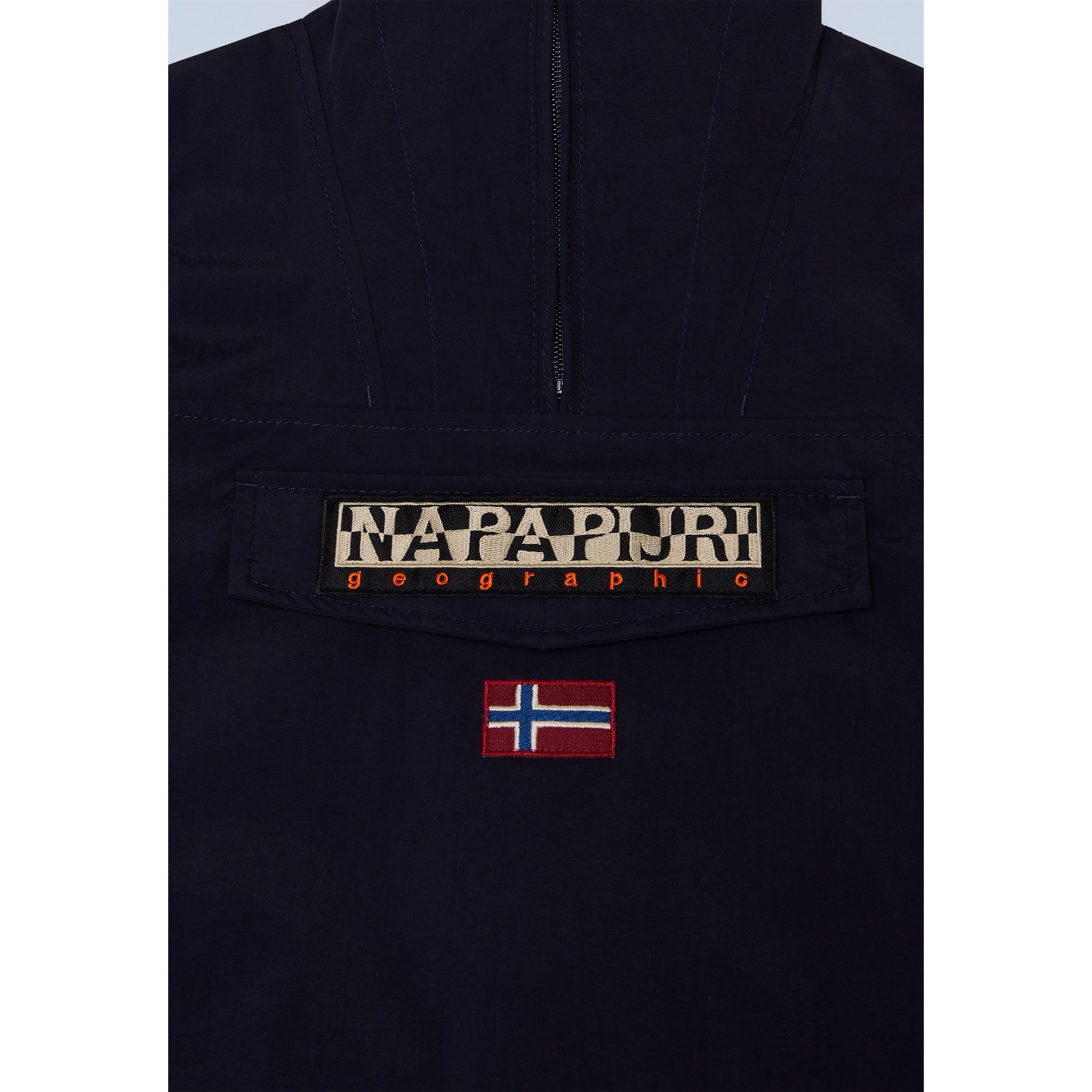 Blue Marine 176 - Napapijri - Kids' Rainforest Stormy Weather Weather-Resistant Rain Anorak - 3